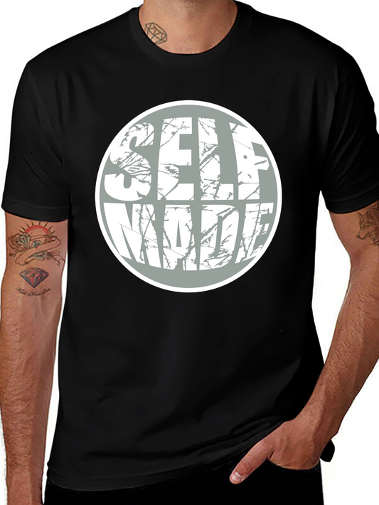 Self Made Graphic Tee - Black