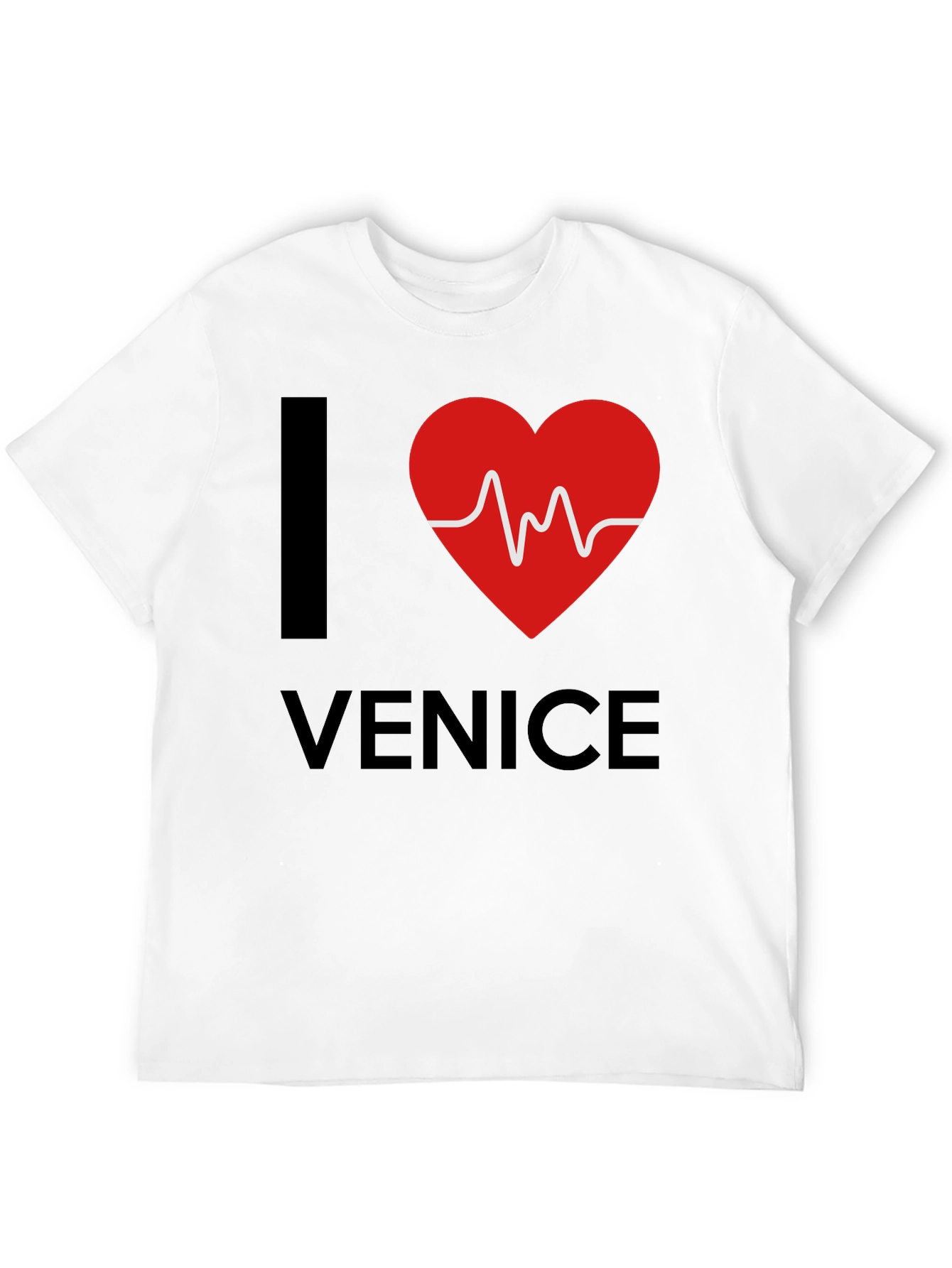 I Love Venice T-Shirt - Graphic Print Tee