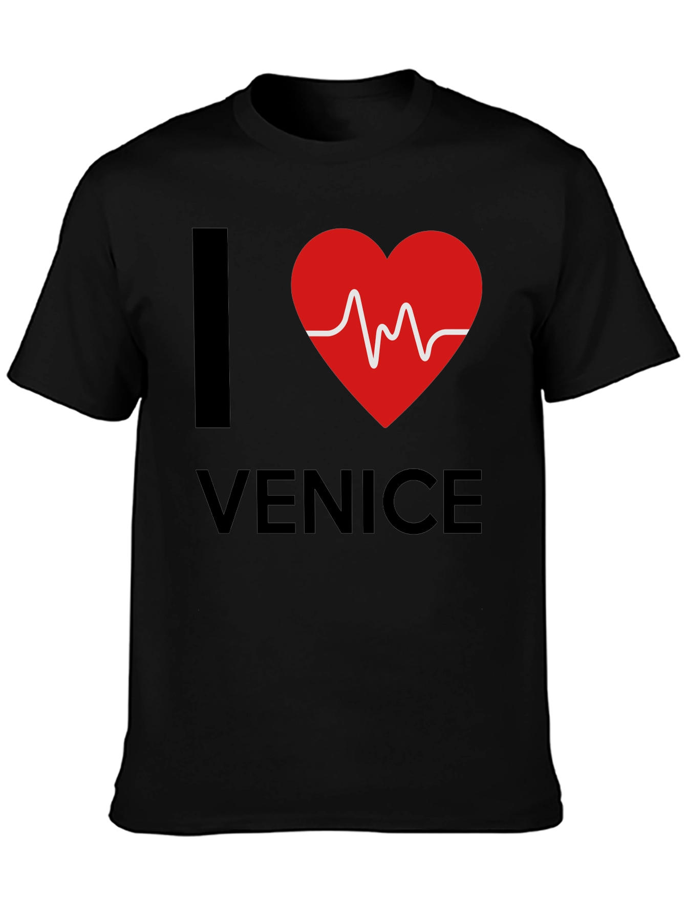 I Love Venice T-Shirt - Graphic Print Tee