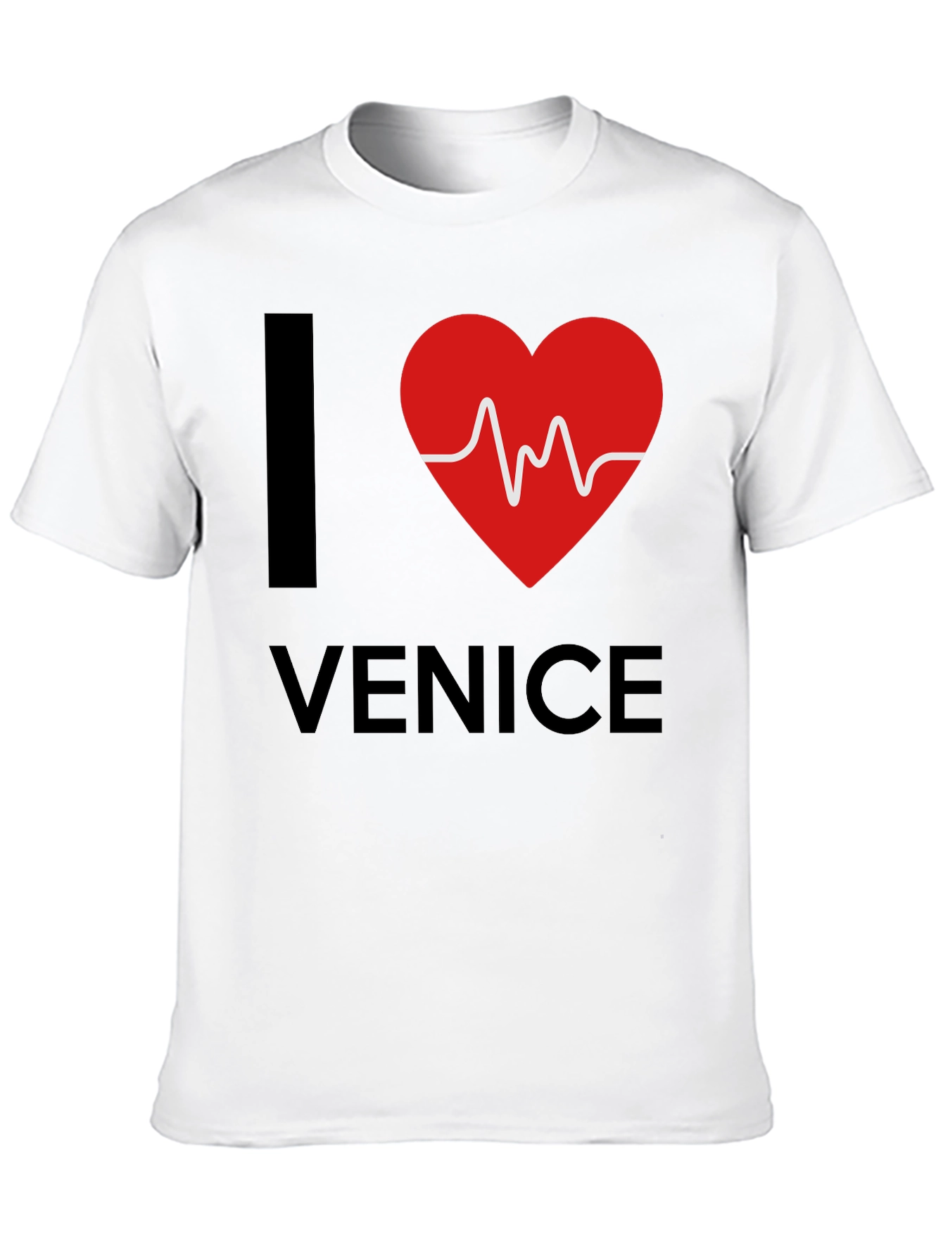 I Love Venice T-Shirt - Graphic Print Tee