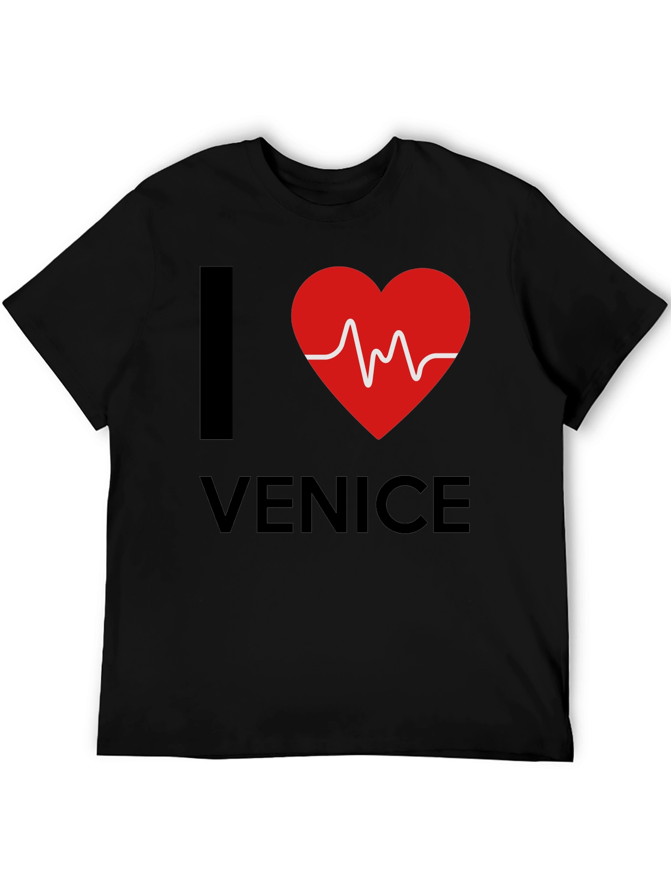 I Love Venice T-Shirt - Graphic Print Tee