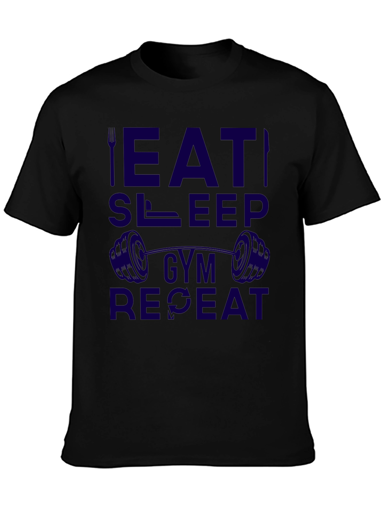 Eat Sleep Gym Repeat T-Shirt