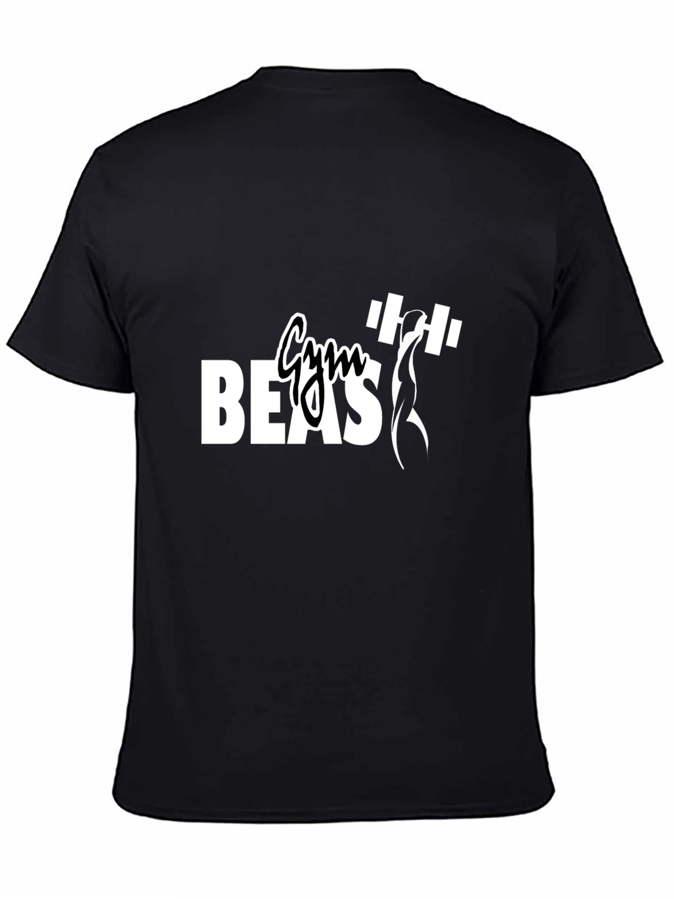 Gym Beast Black T-Shirt - Workout Apparel