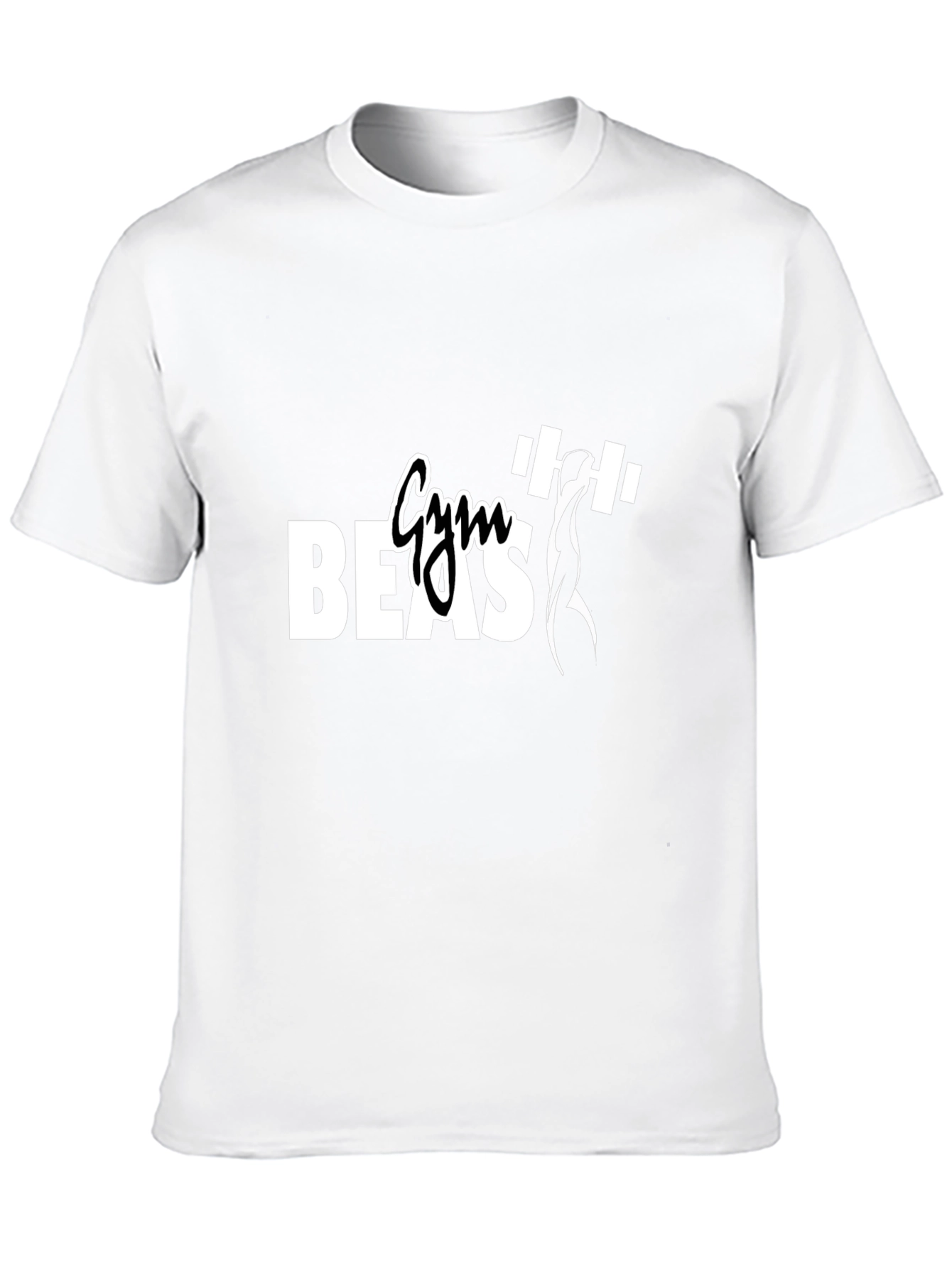Gym Beast Black T-Shirt - Workout Apparel