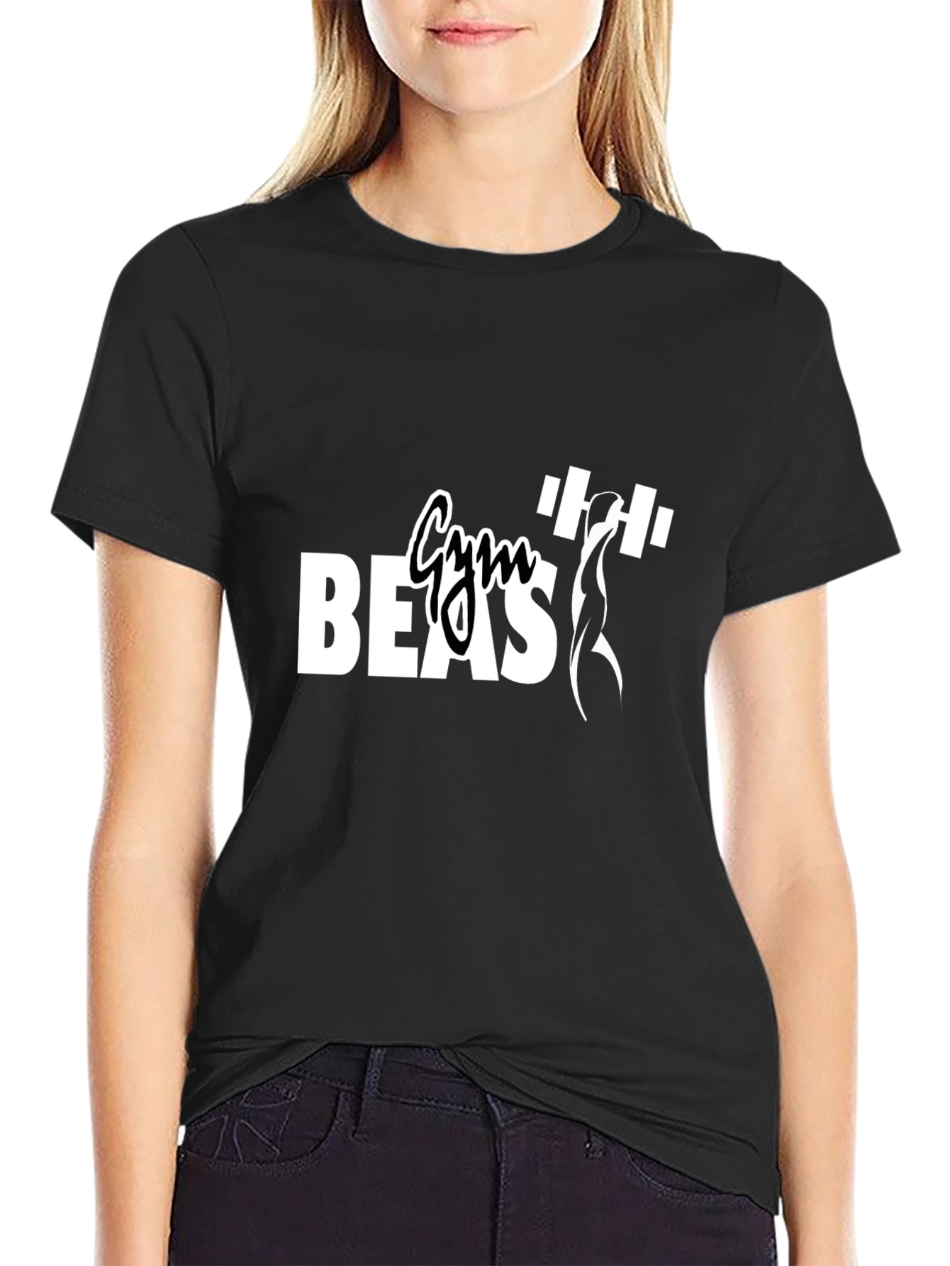 Gym Beast Black T-Shirt - Workout Apparel