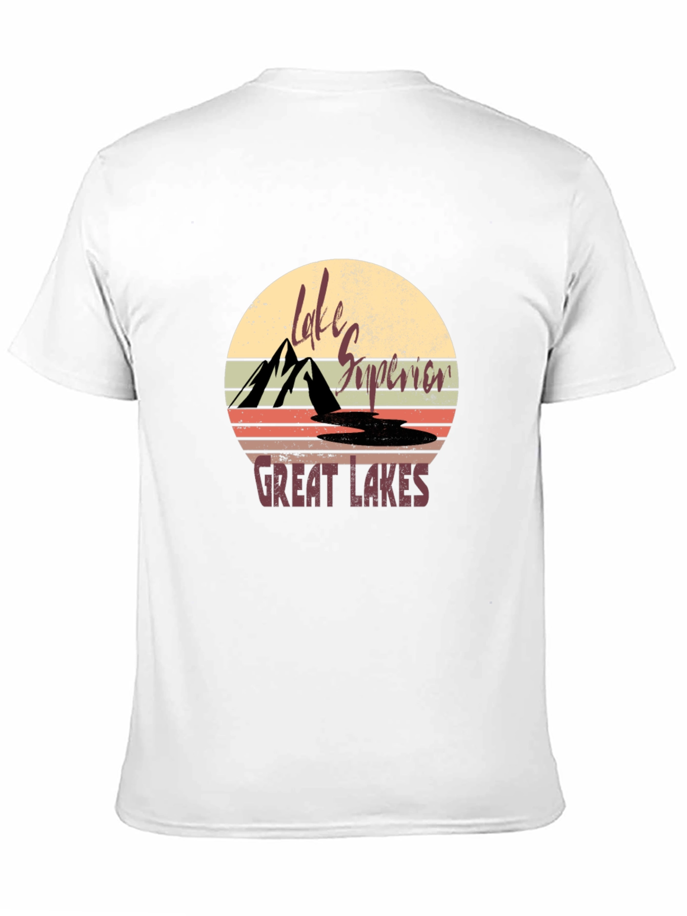 Lake Superior Great Lakes Graphic T-Shirt