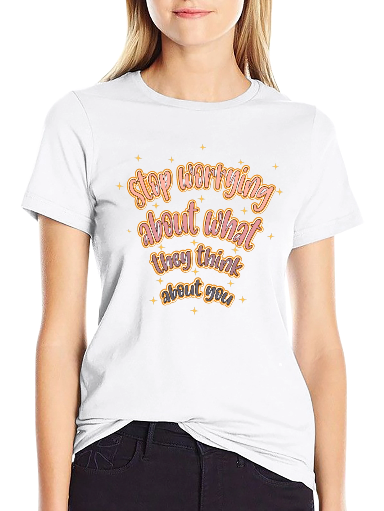 Motivational Tee: Stop Worrying T-Shirt
