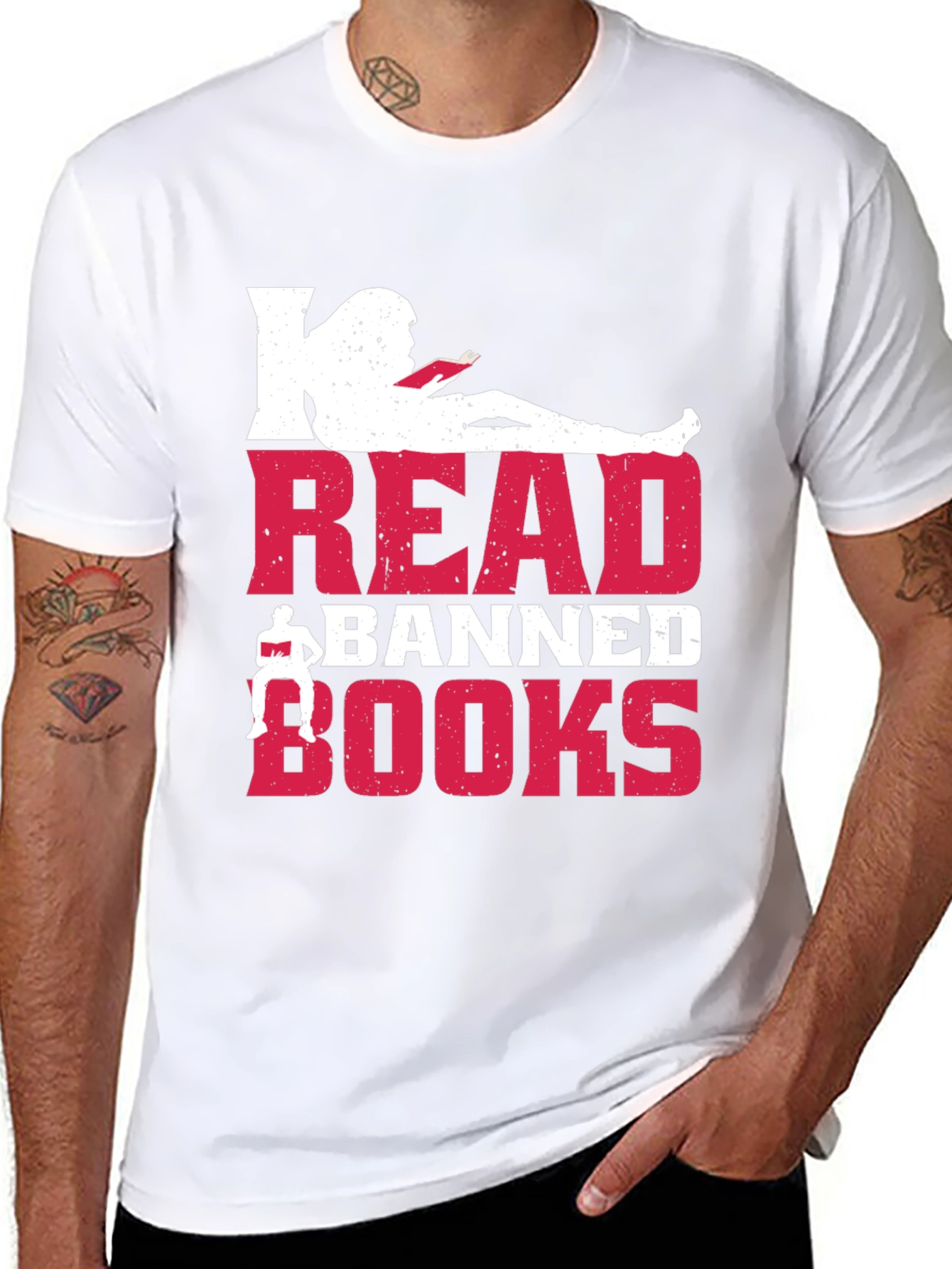 I Read Banned Books Graphic Tee - Unisex