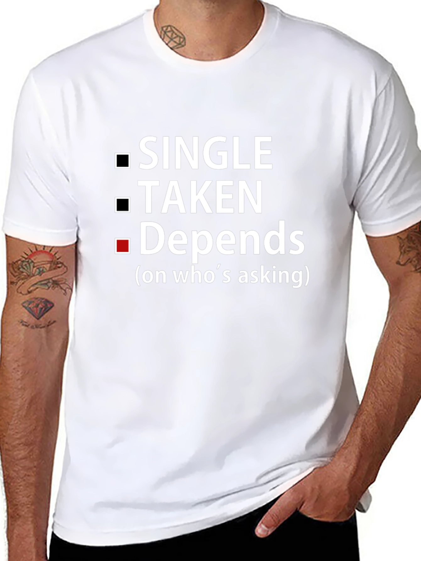 Depends On Whos Asking T-Shirt