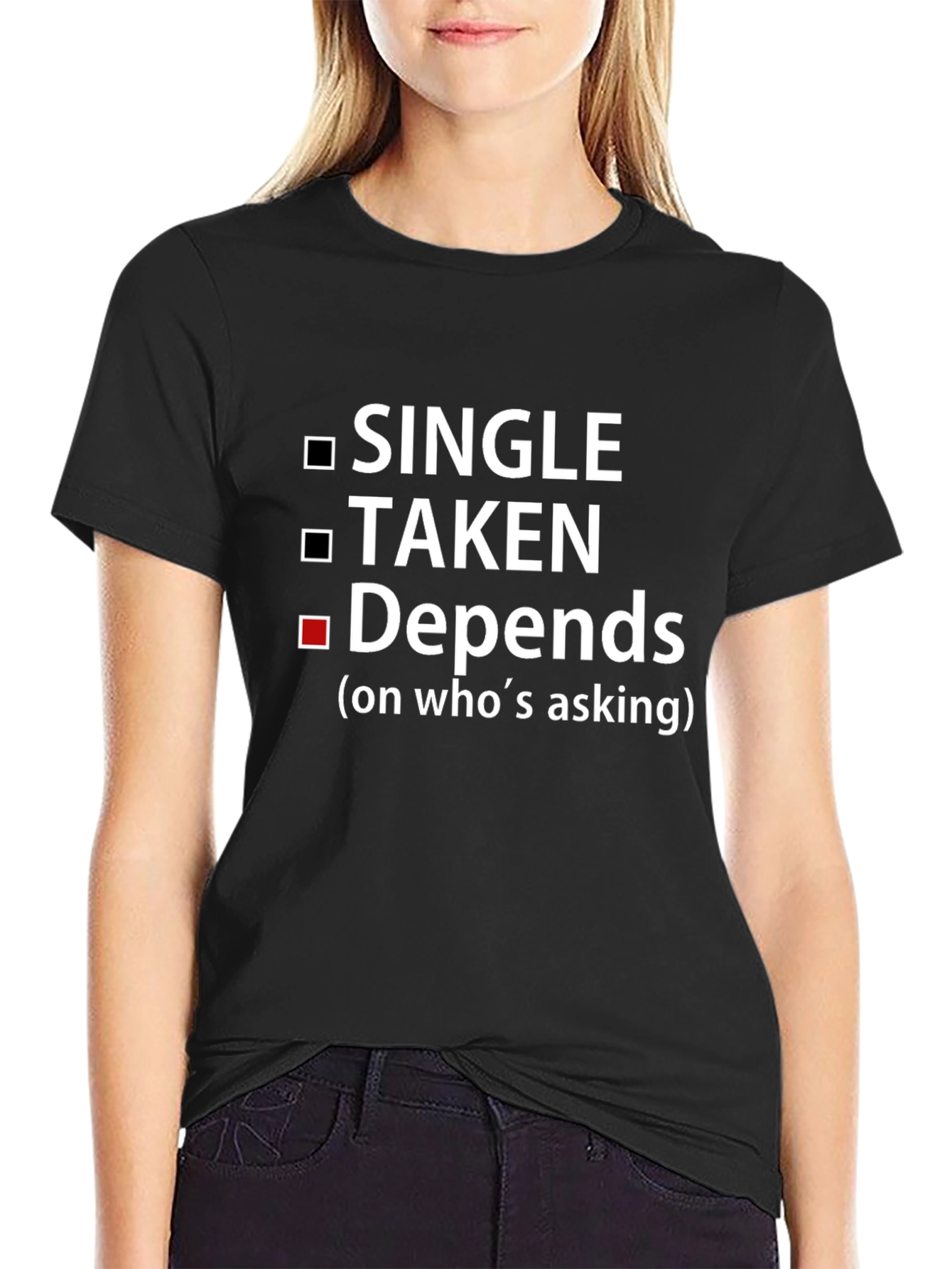 Depends On Whos Asking T-Shirt
