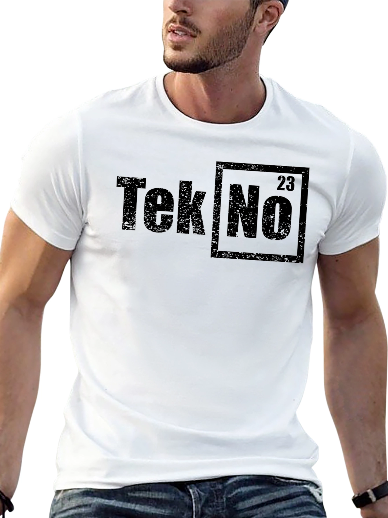 TekNo 23 Black T-Shirt - Music Inspired Graphic Tee