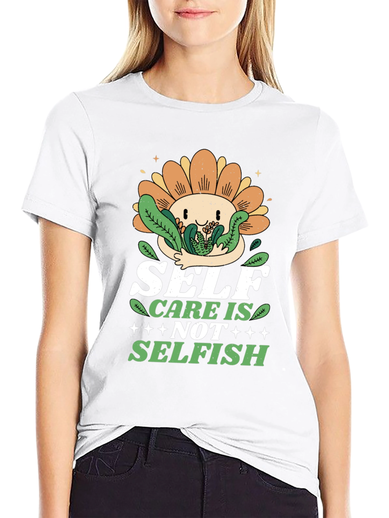 Self Care Is Not Selfish Graphic T-Shirt