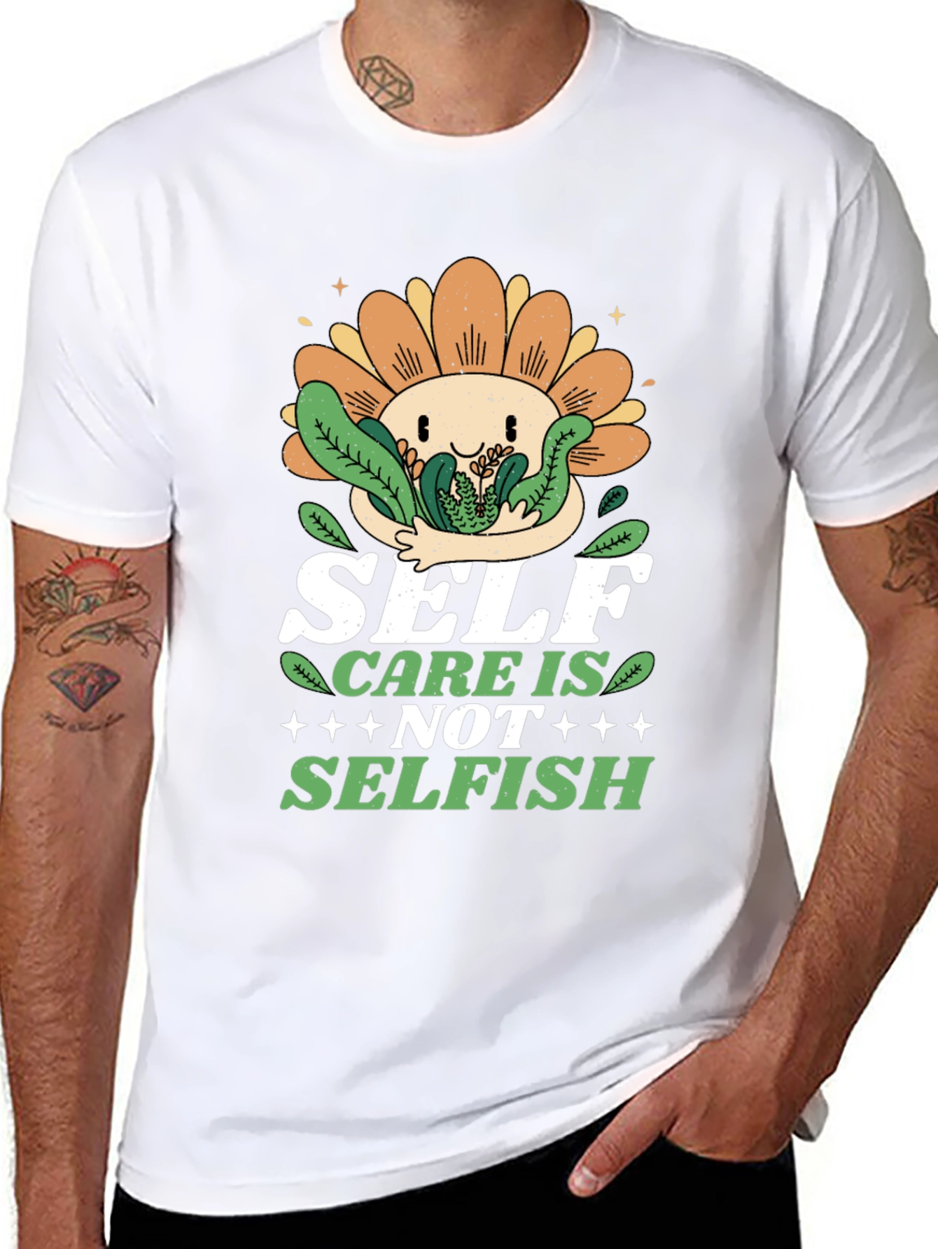 Self Care Is Not Selfish Graphic T-Shirt