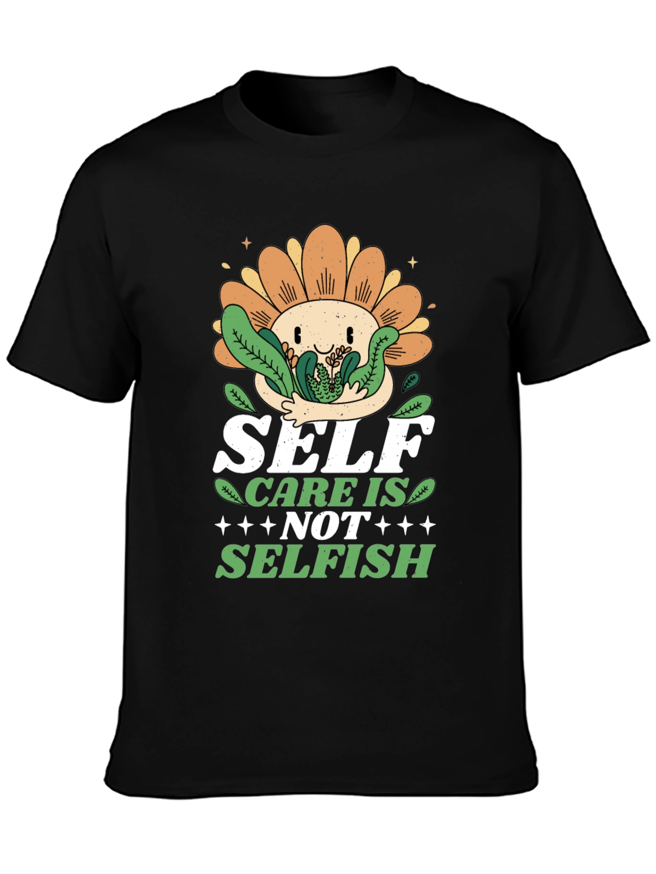 Self Care Is Not Selfish Graphic T-Shirt
