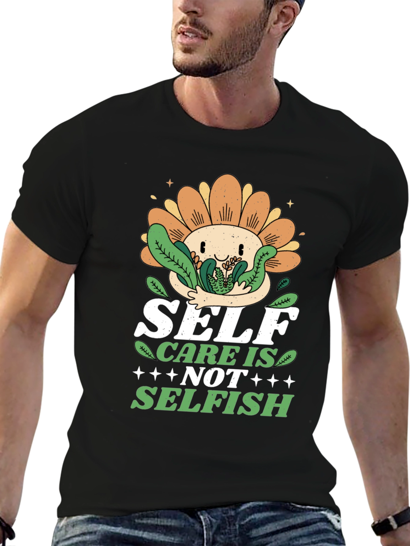 Self Care Is Not Selfish Graphic T-Shirt