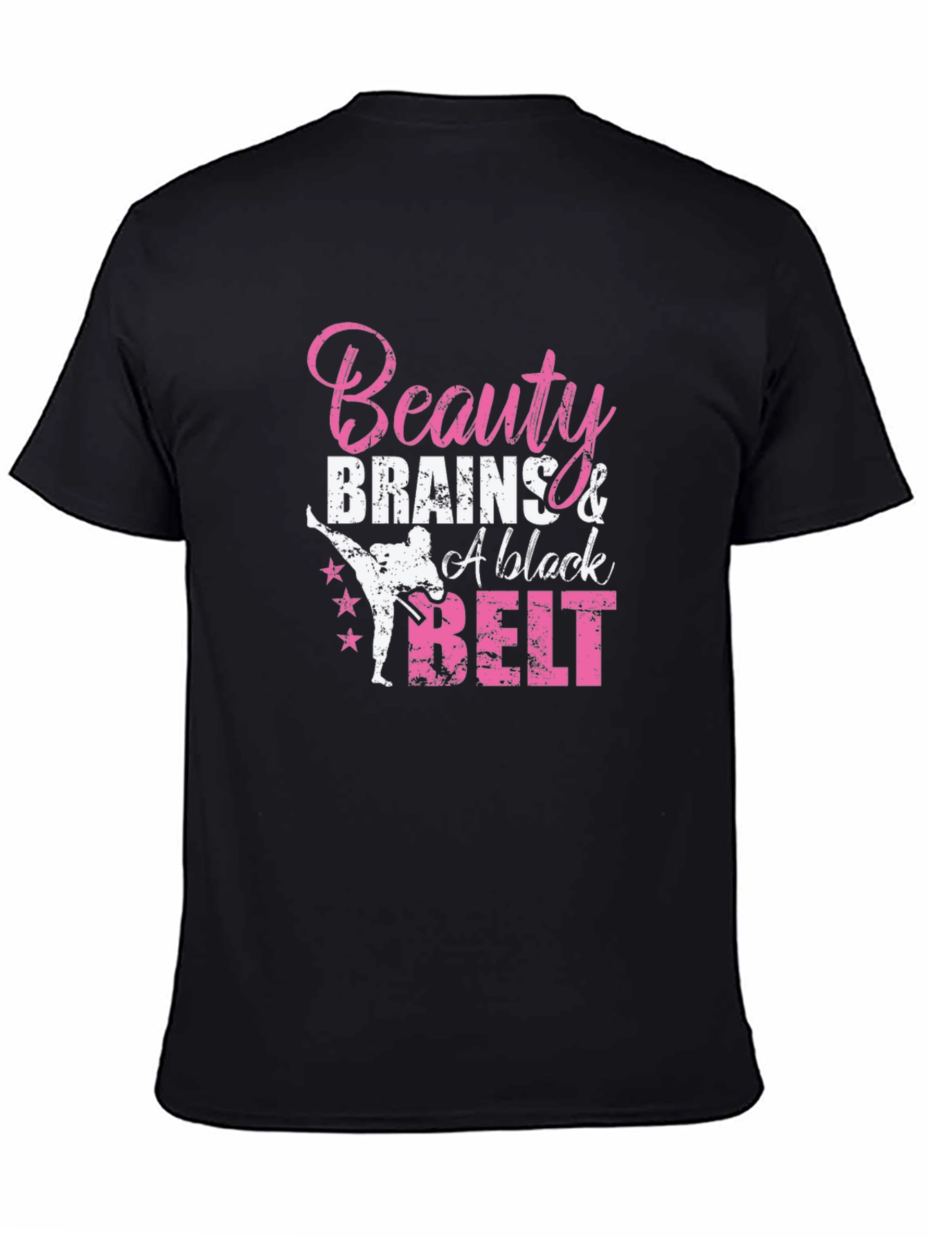Beauty Brains & A Black Belt T-Shirt
