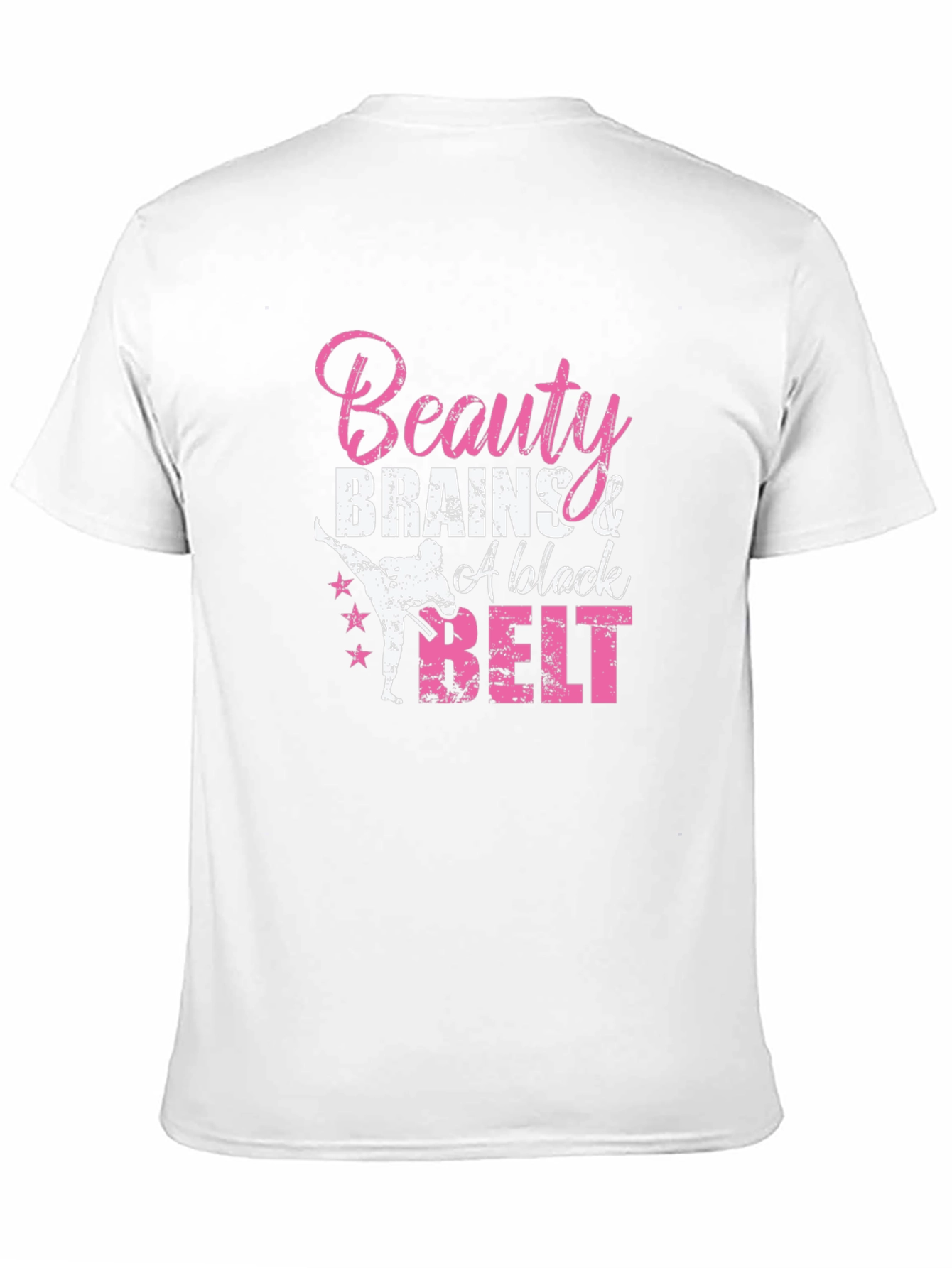 Beauty Brains & A Black Belt T-Shirt