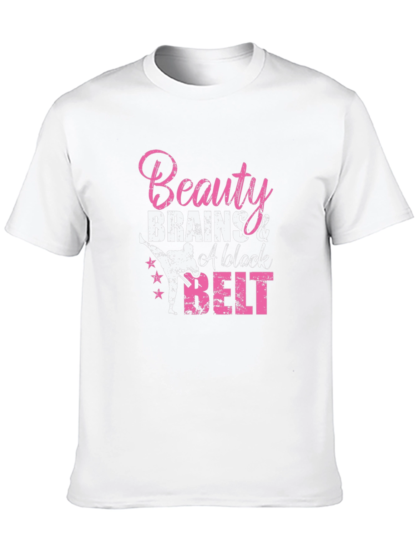 Beauty Brains & A Black Belt T-Shirt