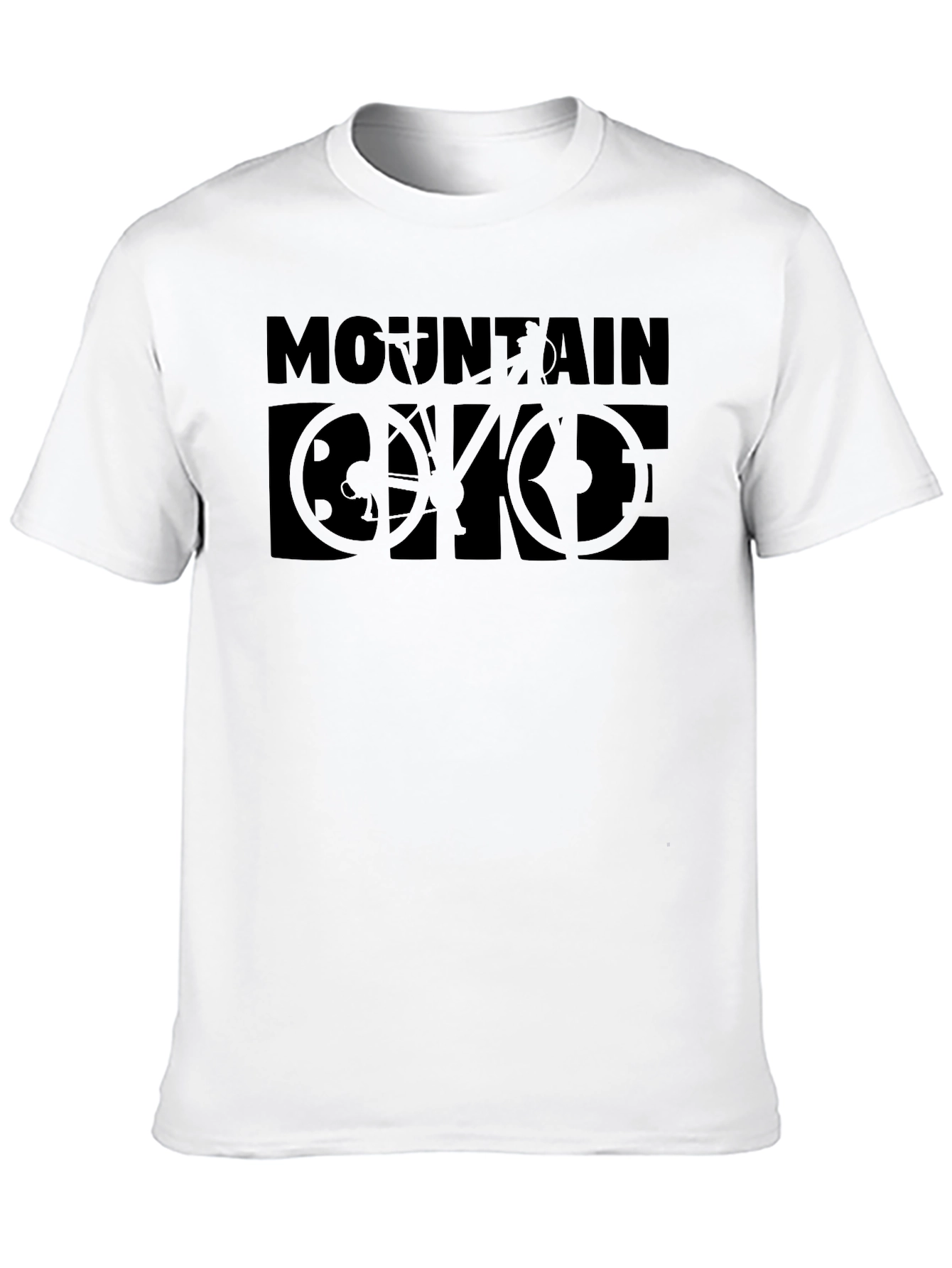 Mountain Bike Graphic Tee - Black