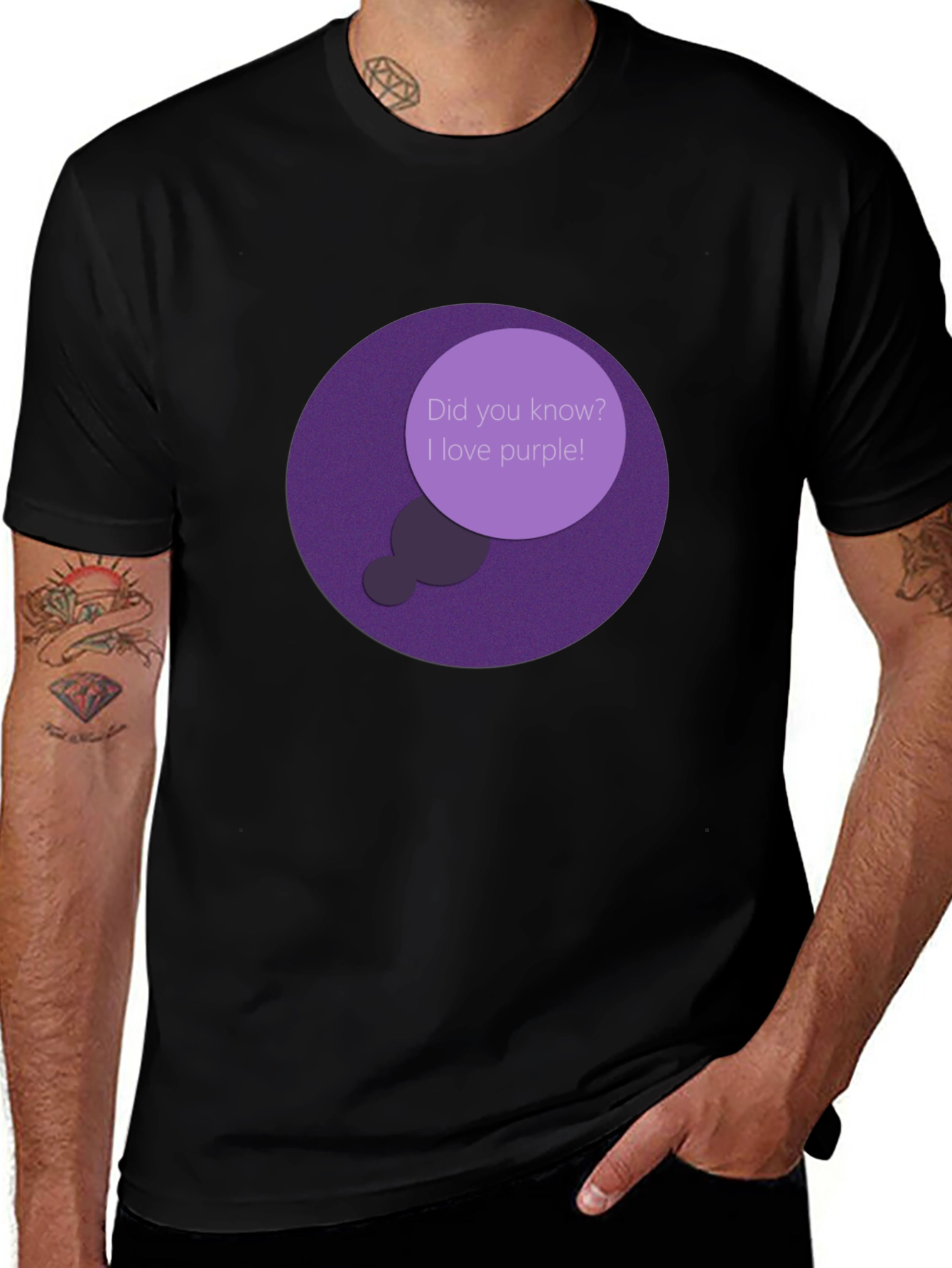 Purple Lover T-Shirt - Did You Know?
