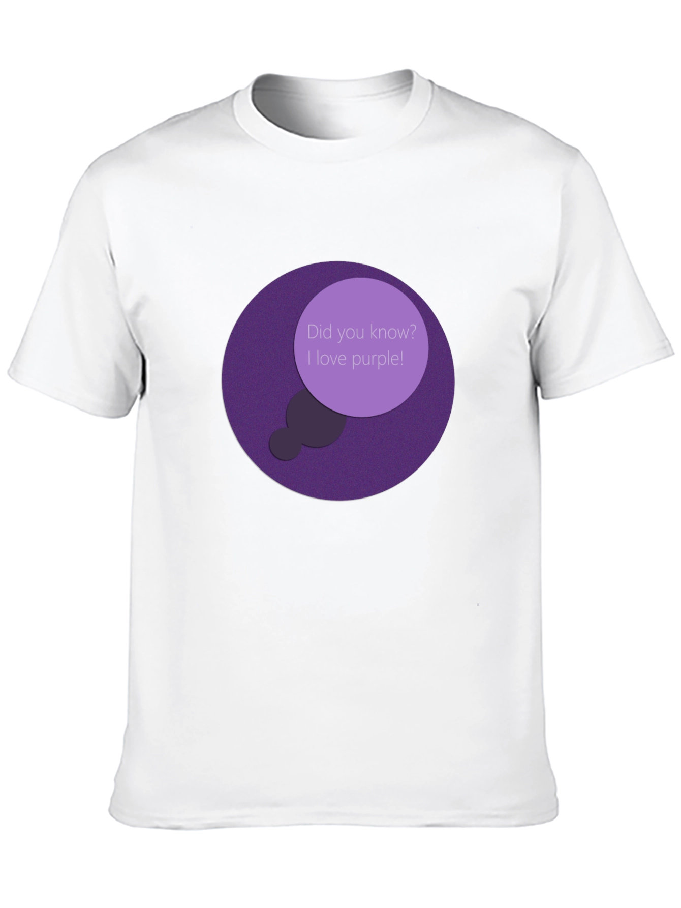 Purple Lover T-Shirt - Did You Know?
