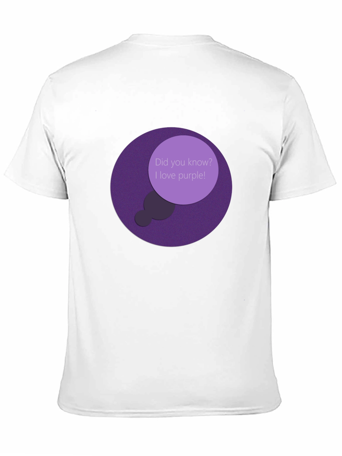 Purple Lover T-Shirt - Did You Know?