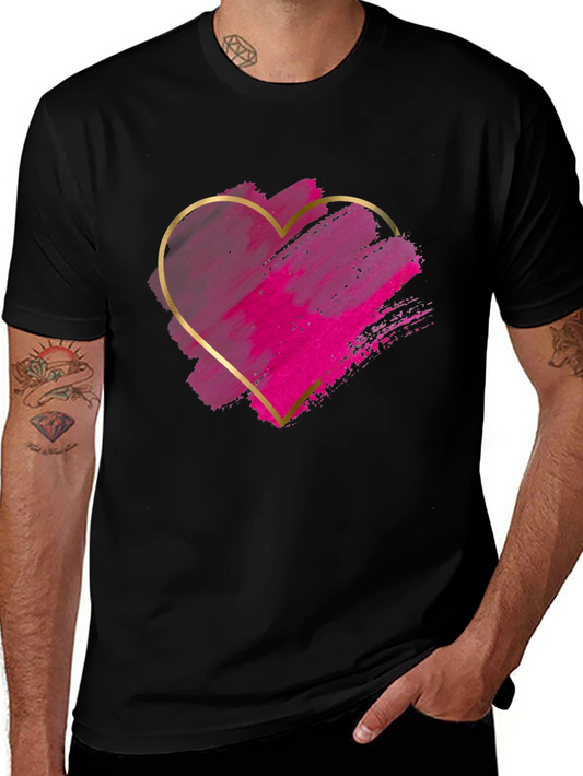Heart Graphic Tee - Stylish Casual Wear