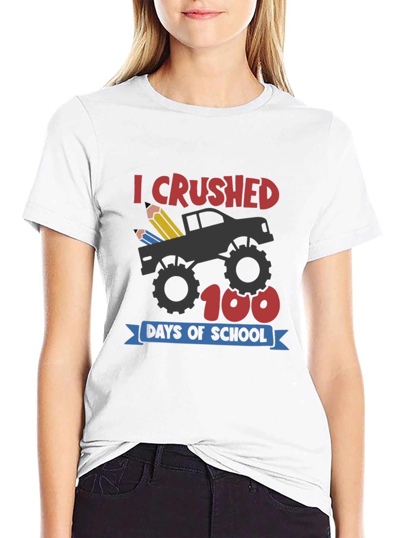 I Crushed 100 Days Of School T-Shirt