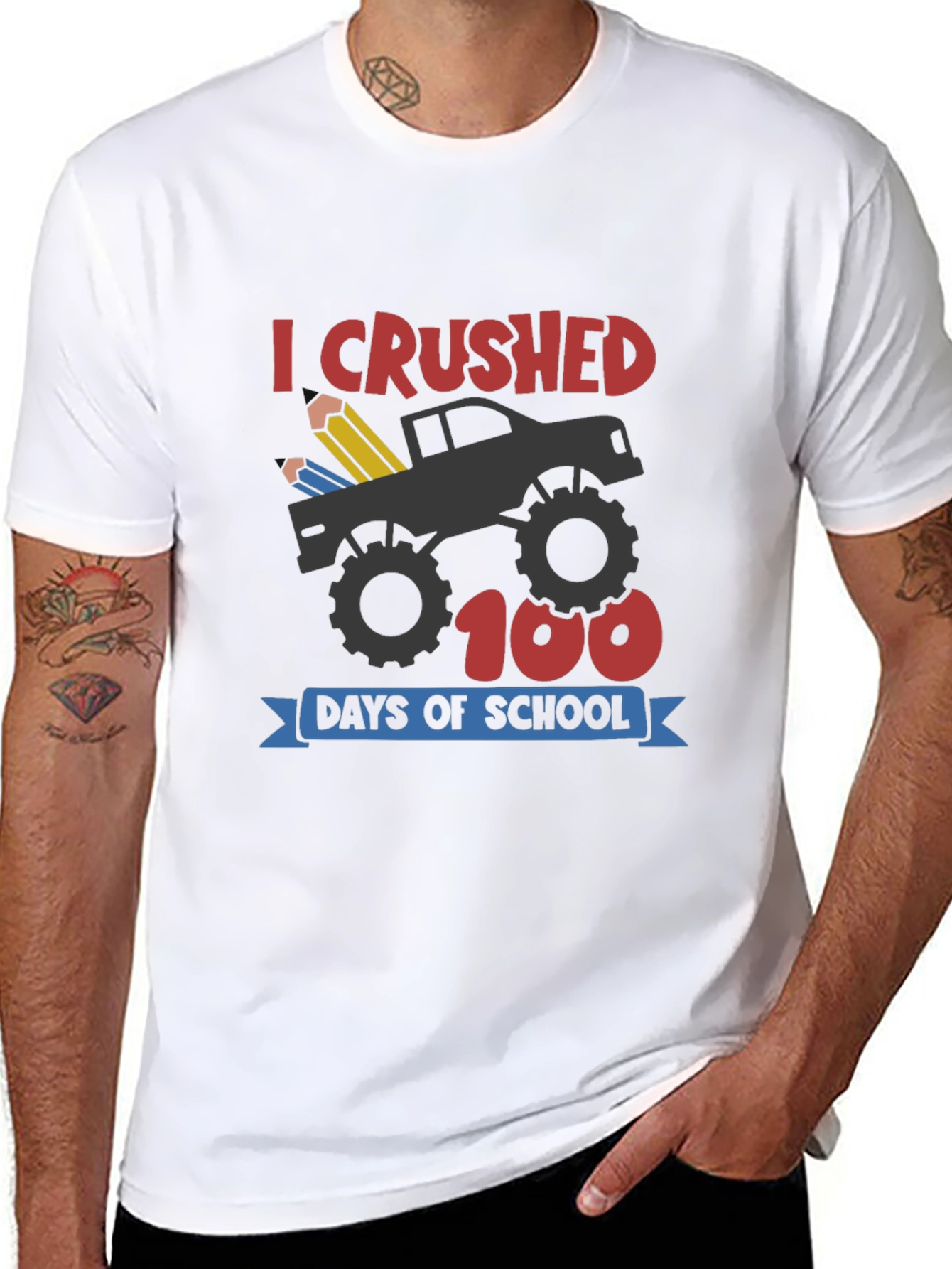 I Crushed 100 Days Of School T-Shirt
