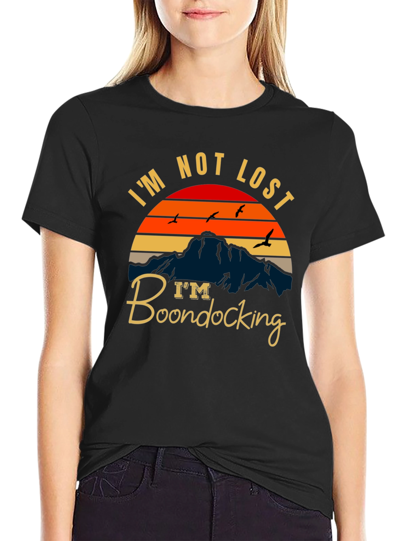 Boondocking T-Shirt - Adventure Awaits