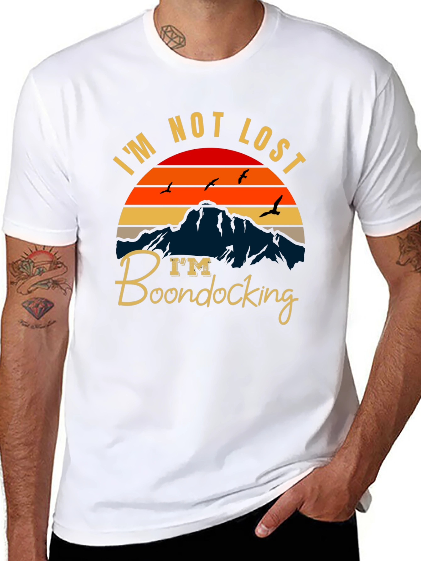 Boondocking T-Shirt - Adventure Awaits