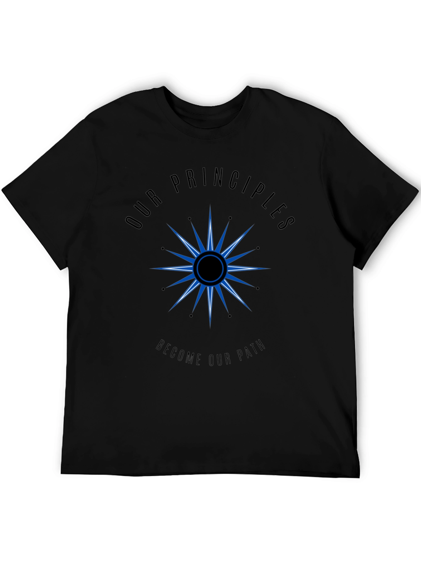 Our Principles Graphic Tee - Black