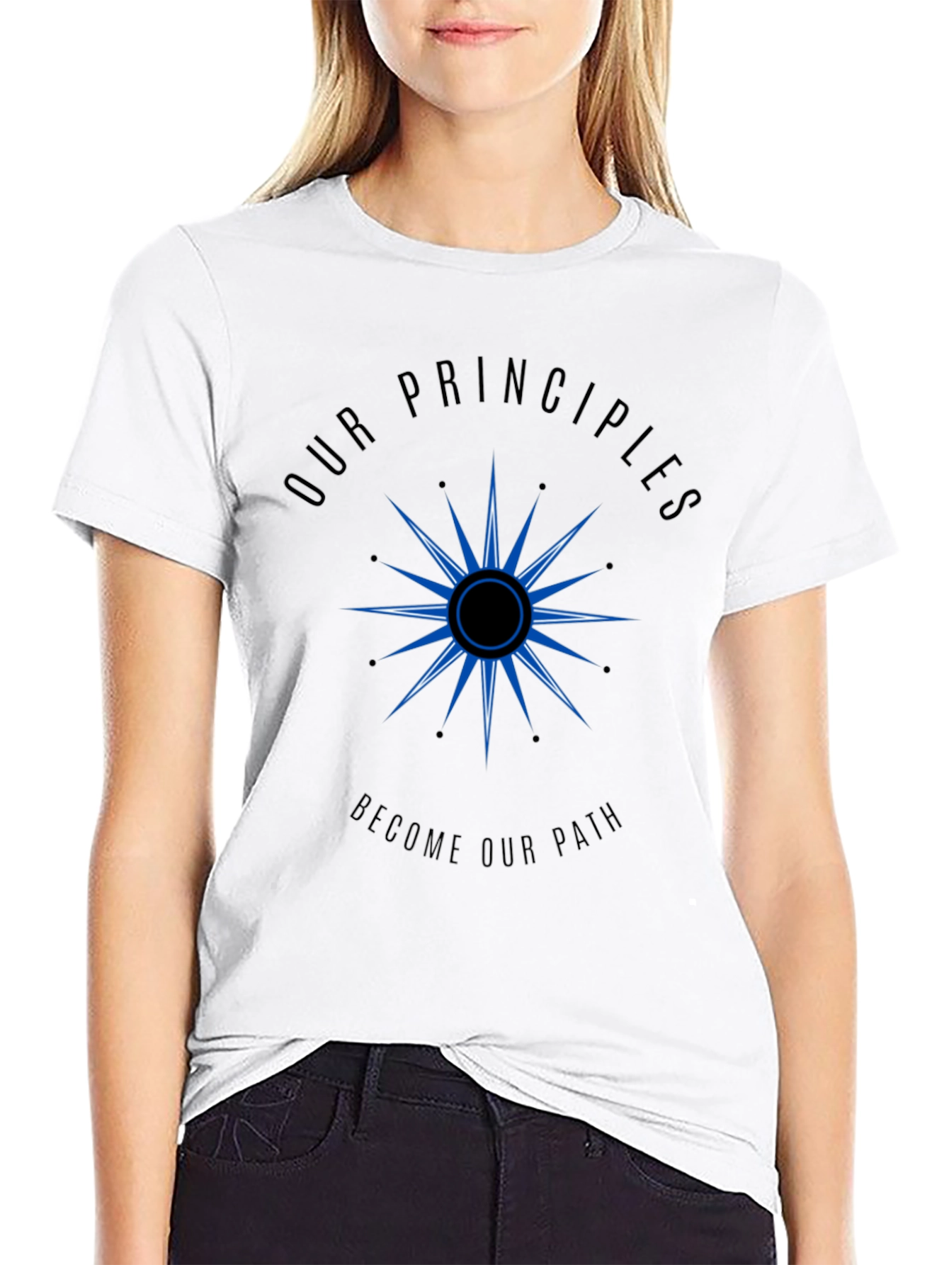 Our Principles Graphic Tee - Black