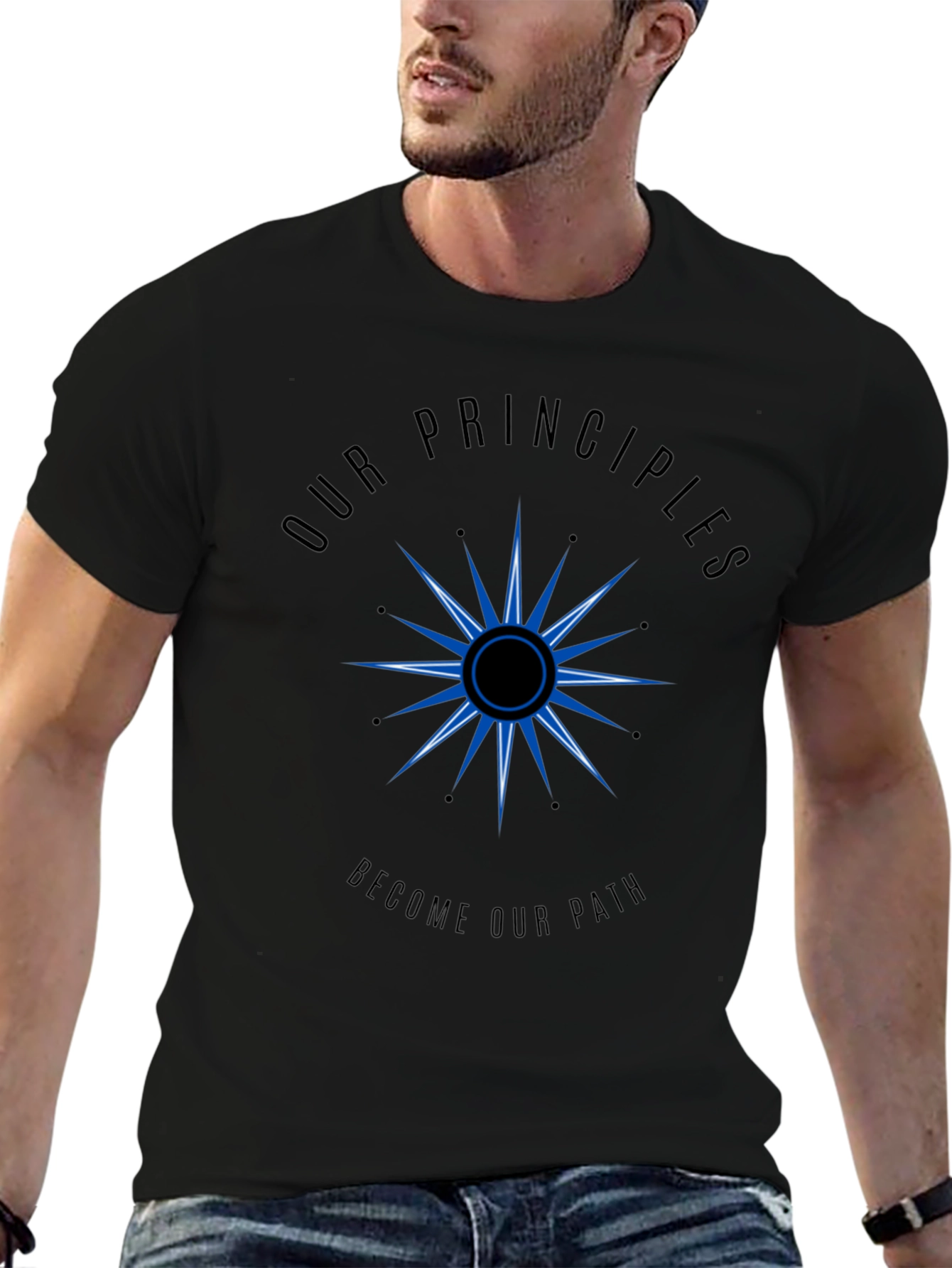 Our Principles Graphic Tee - Black