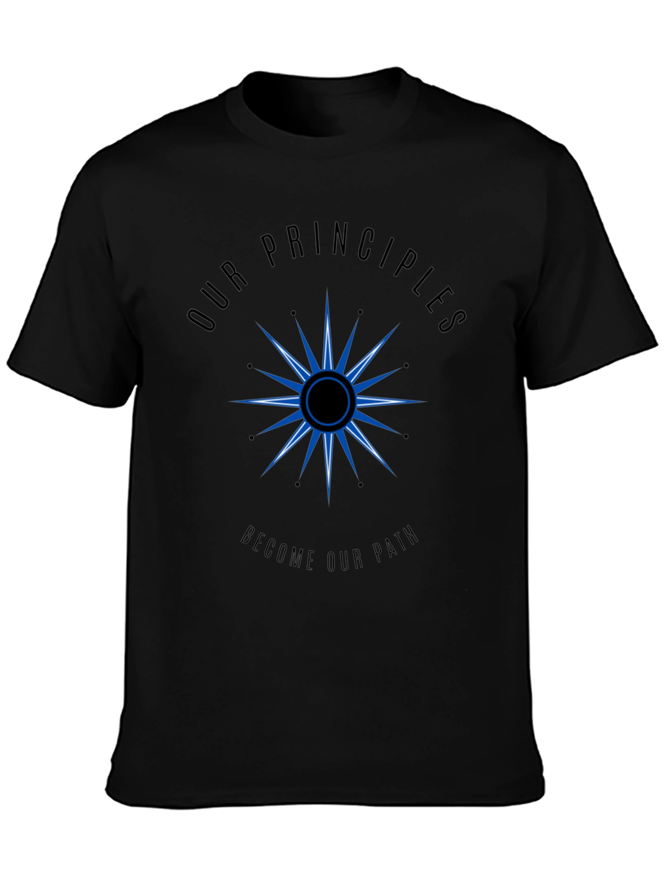 Our Principles Graphic Tee - Black