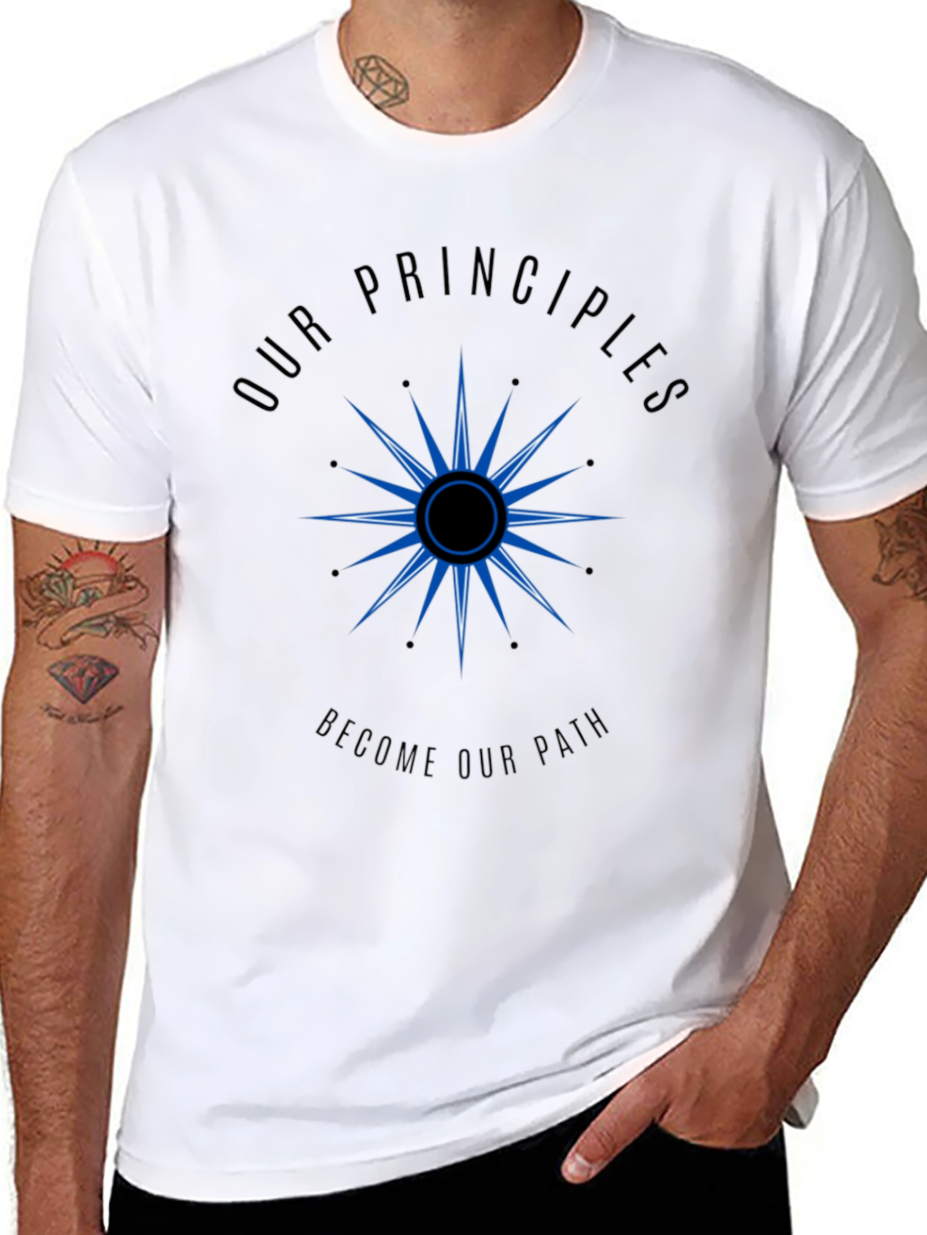 Our Principles Graphic Tee - Black