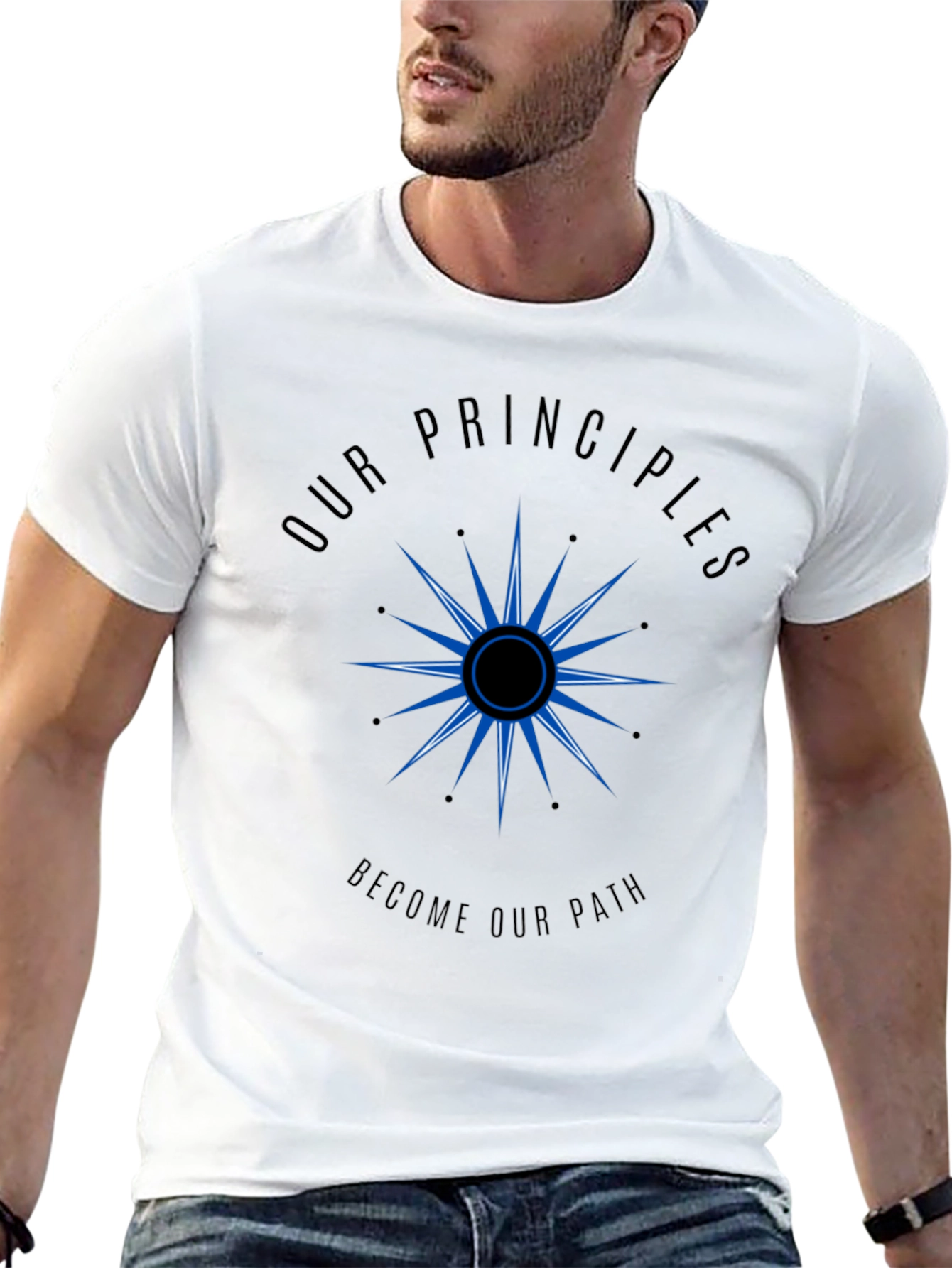 Our Principles Graphic Tee - Black