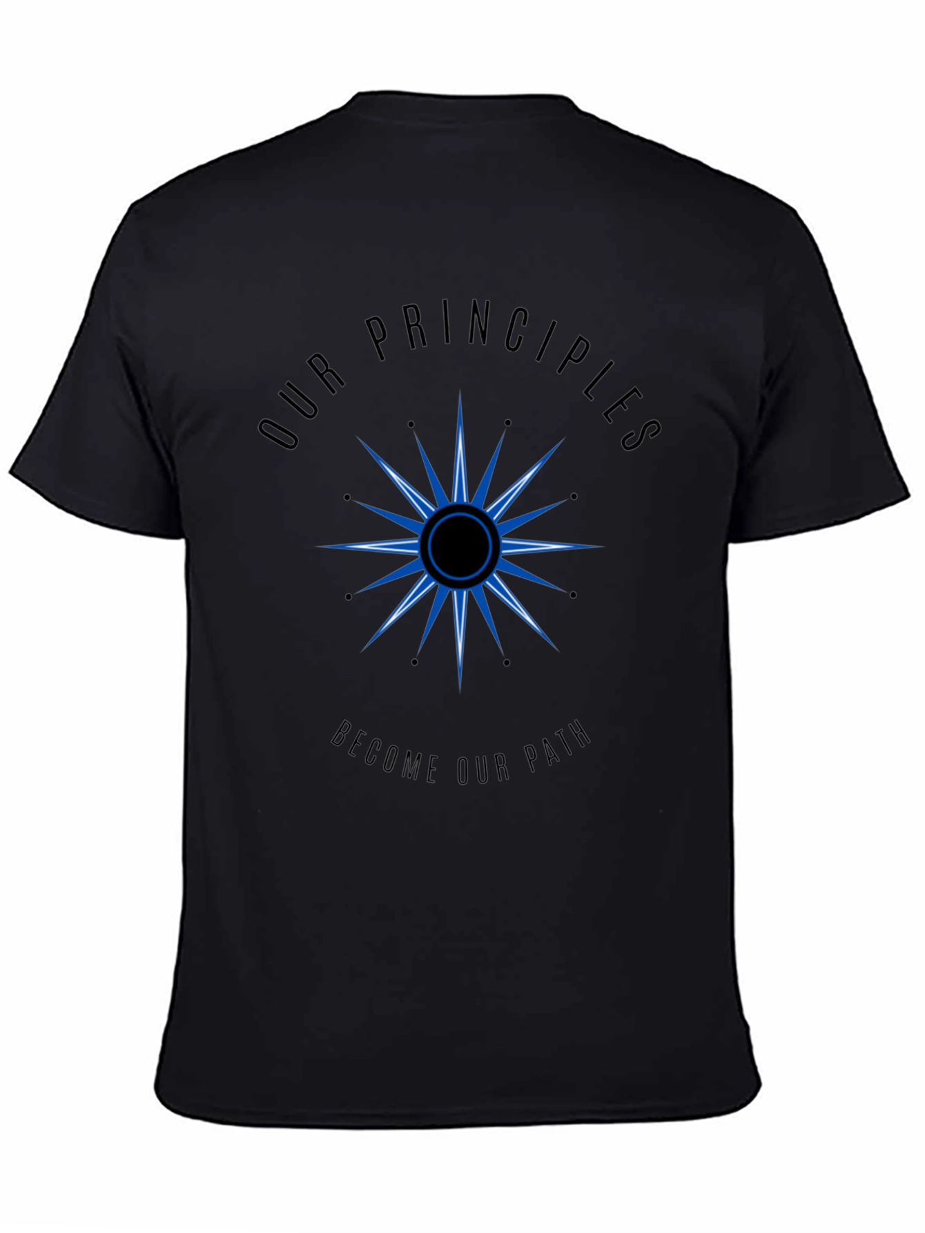 Our Principles Graphic Tee - Black