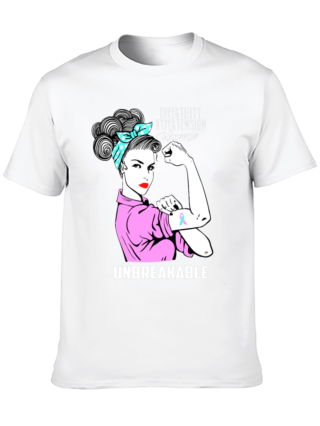Infertility Hypertension Warrior T-Shirt