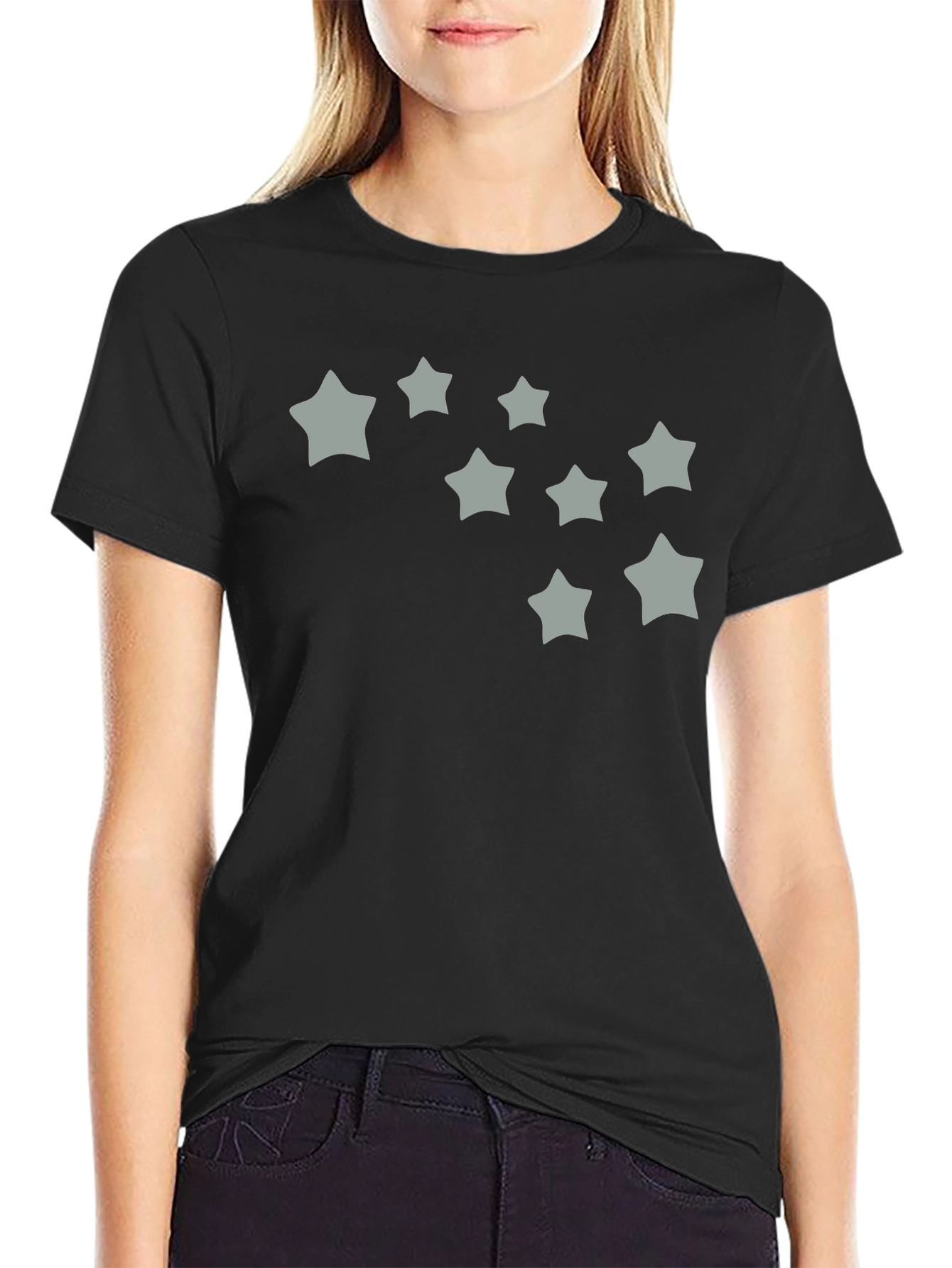 Starry Night Black Tee