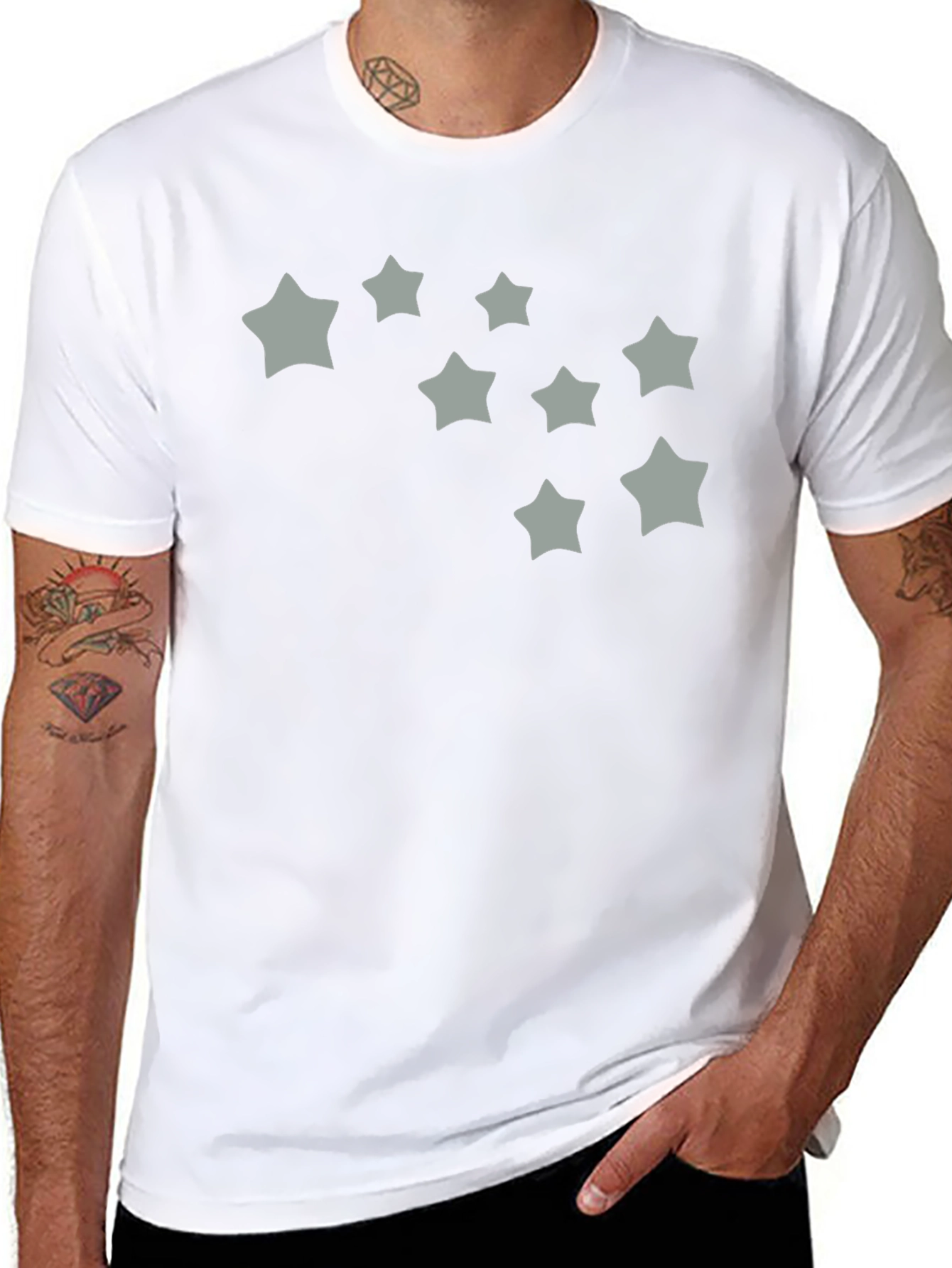 Starry Night Black Tee