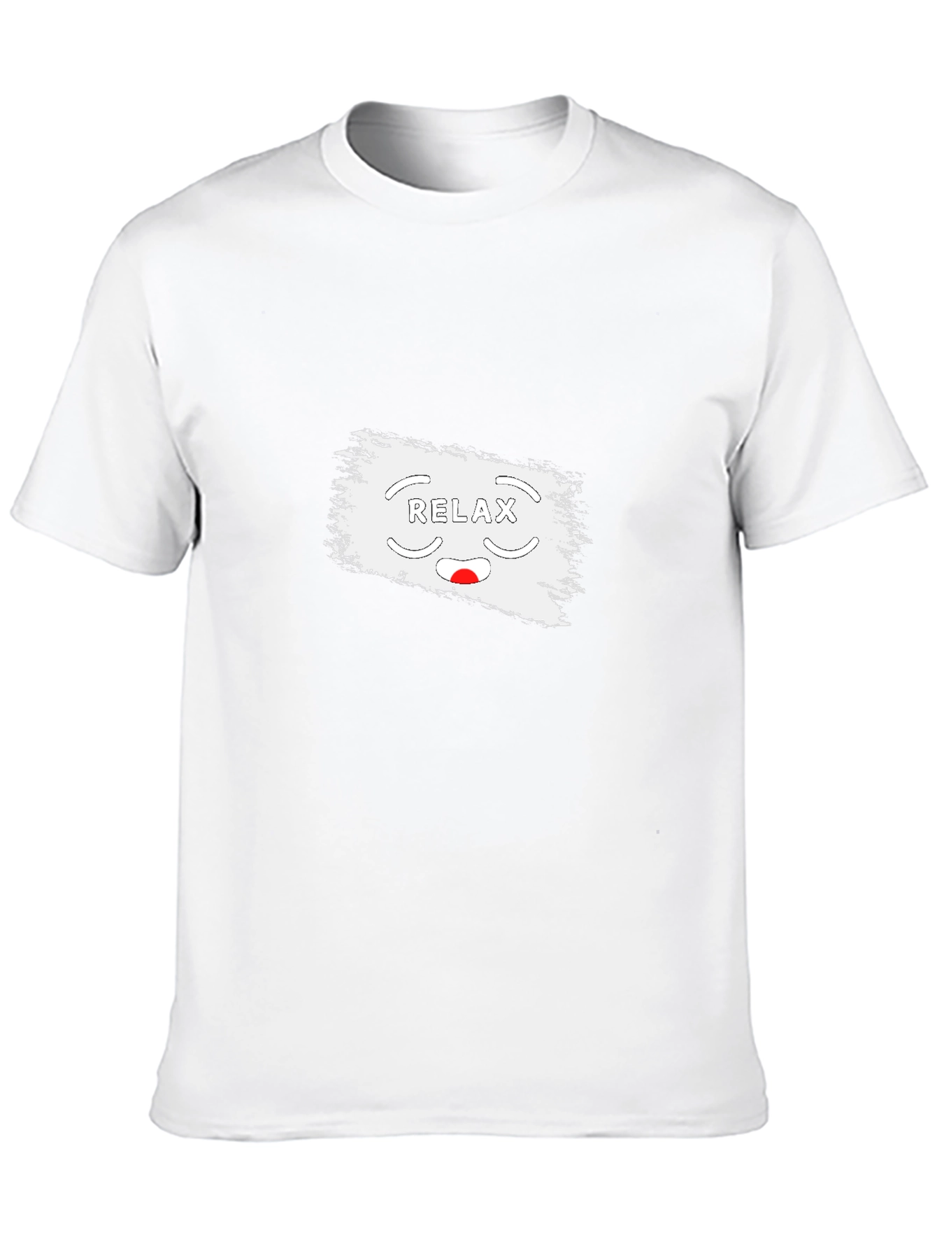 Relax Graphic Tee - Black Comfort Fit