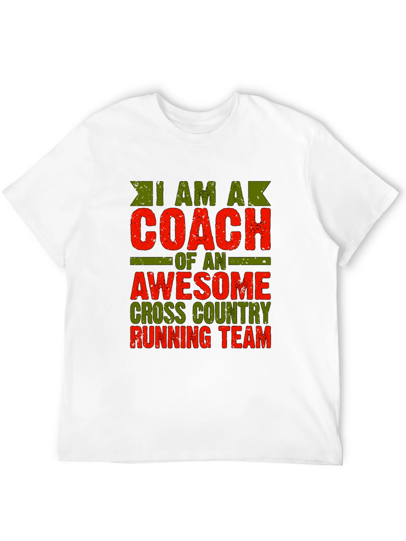 Cross Country Coach T-Shirt - Awesome Team Tee