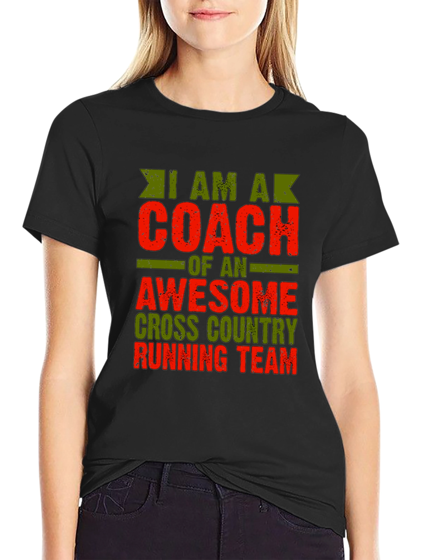 Cross Country Coach T-Shirt - Awesome Team Tee