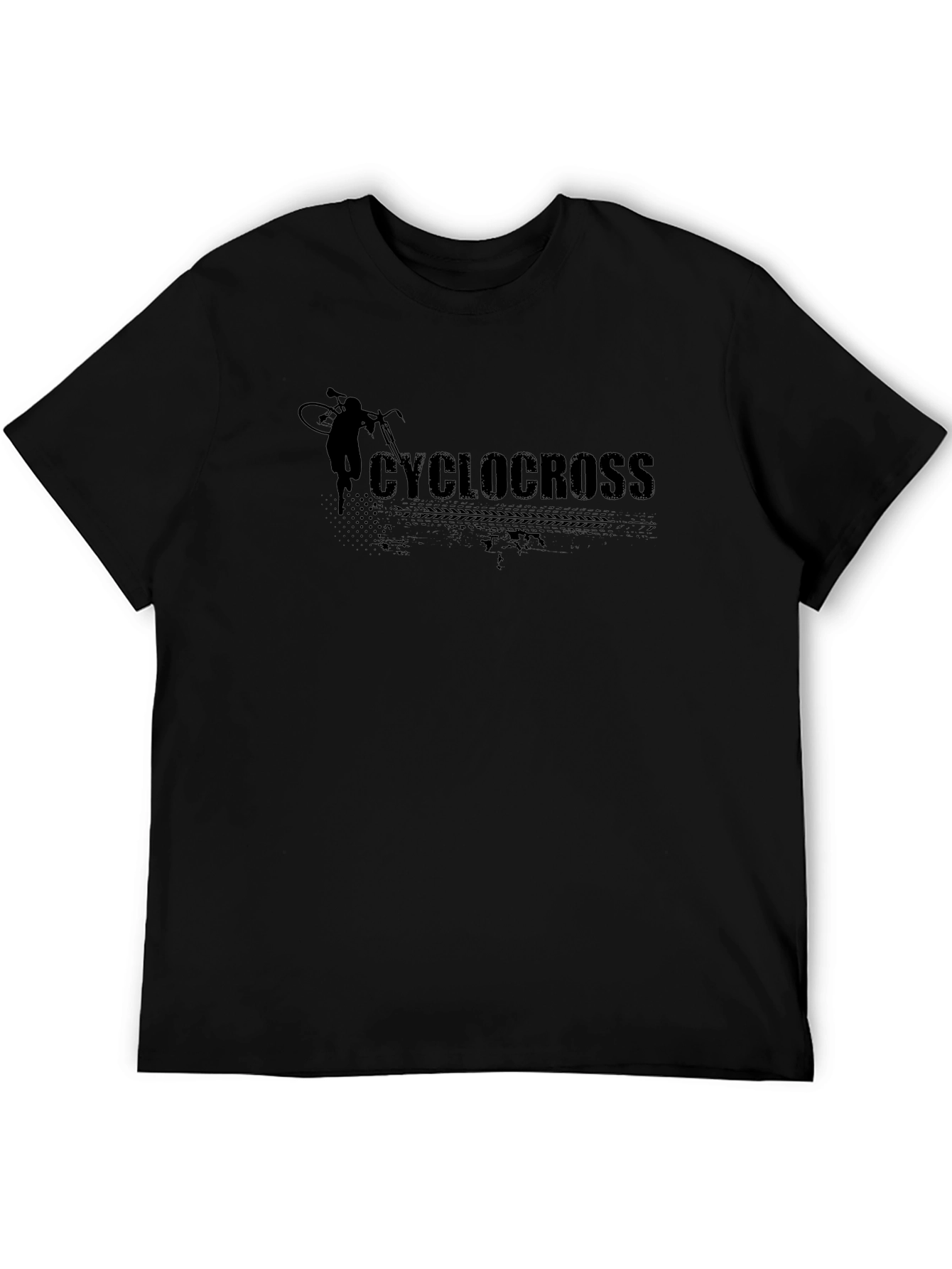 Cyclocross T-Shirt - Black Graphic Tee