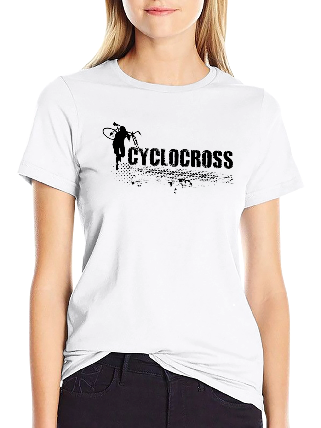 Cyclocross T-Shirt - Black Graphic Tee