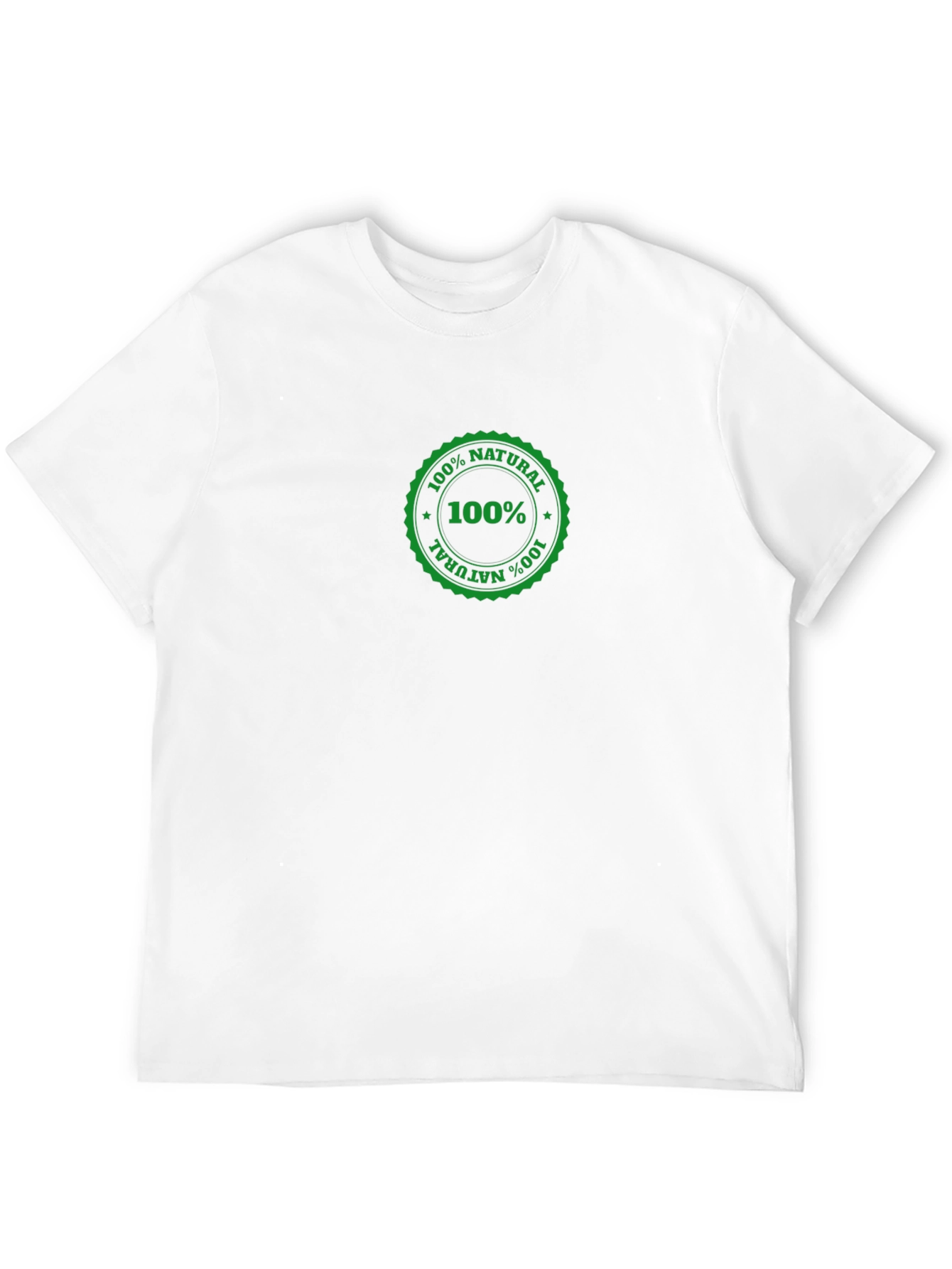100% Natural Black T-Shirt