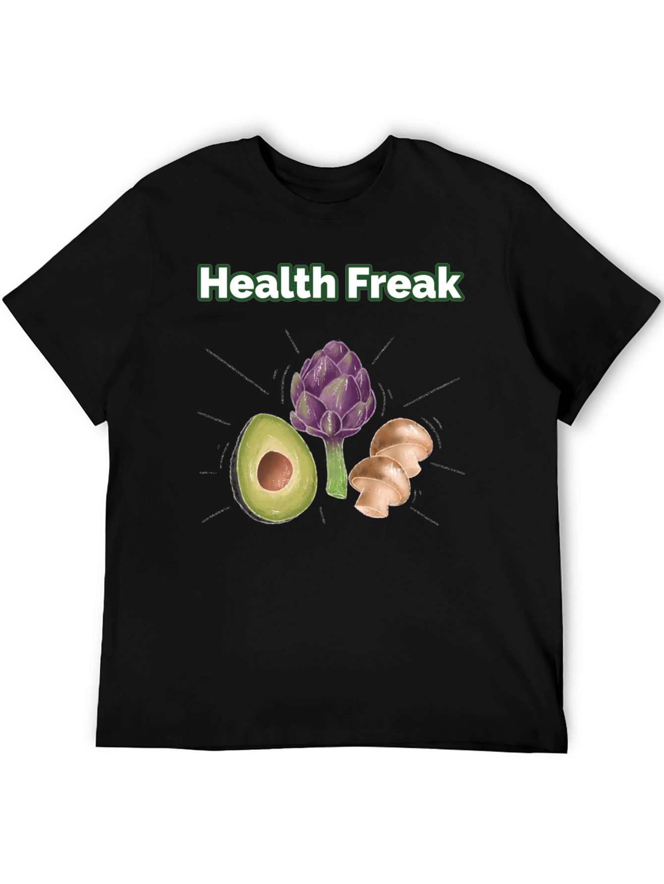 Health Freak Graphic T-Shirt