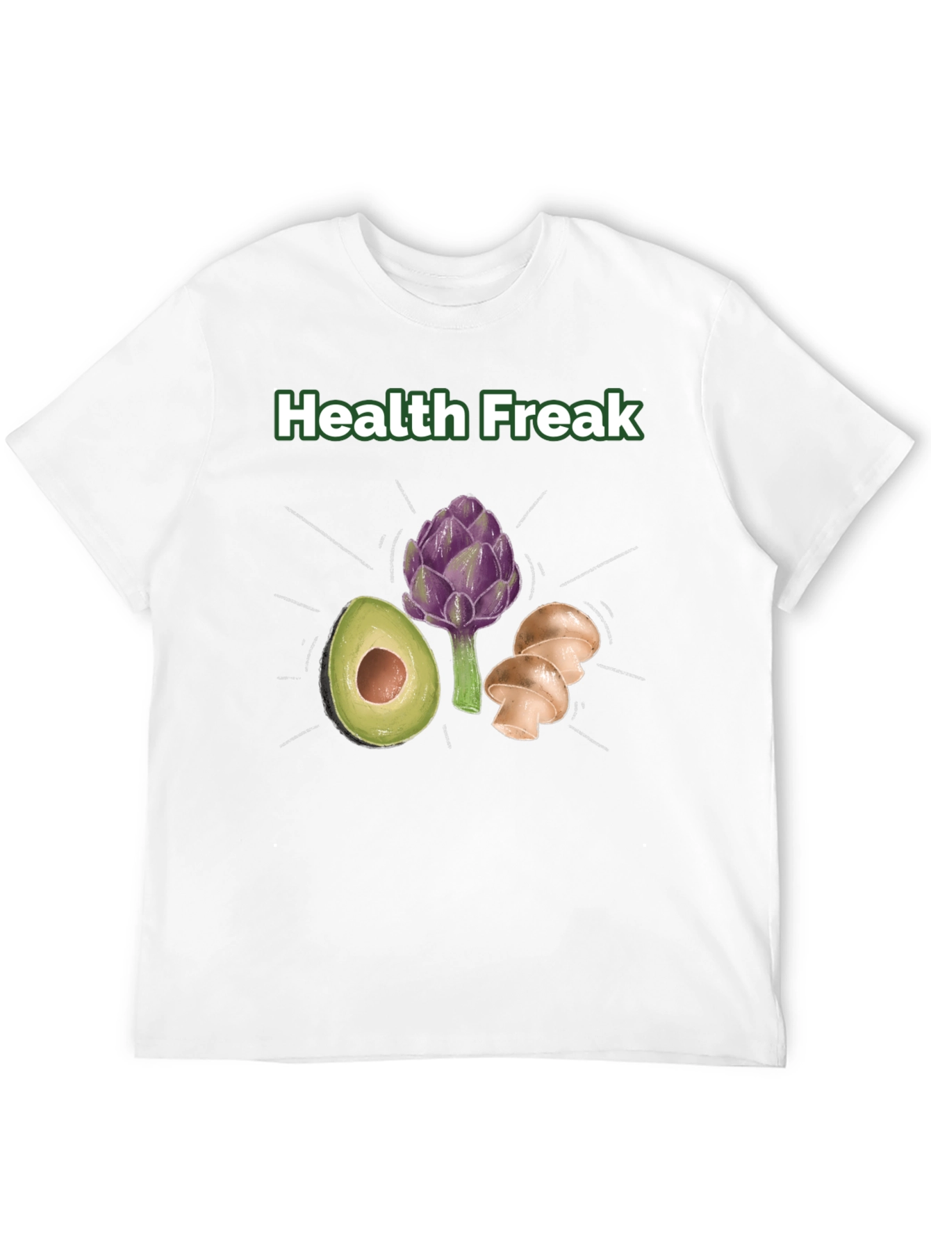 Health Freak Graphic T-Shirt