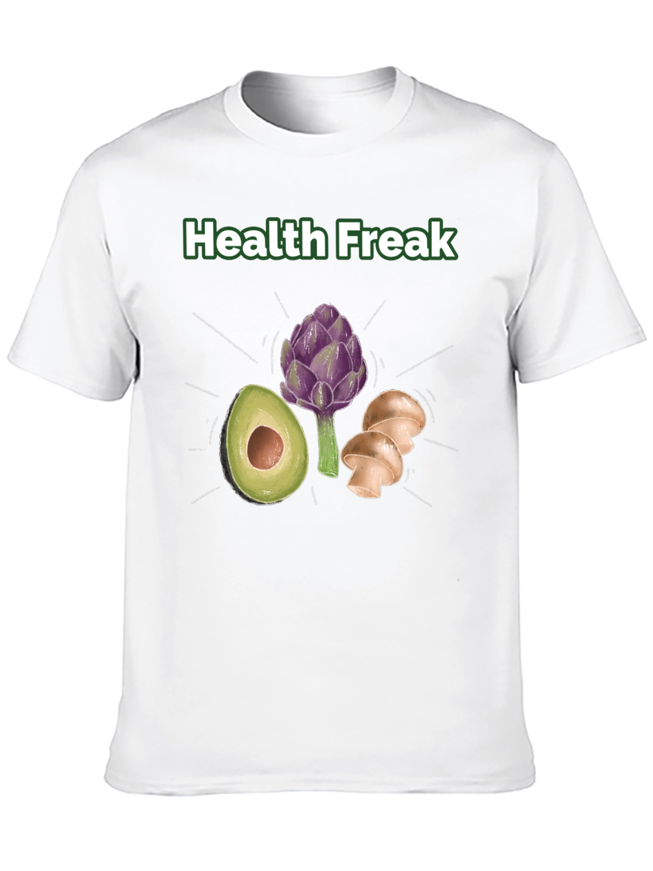 Health Freak Graphic T-Shirt